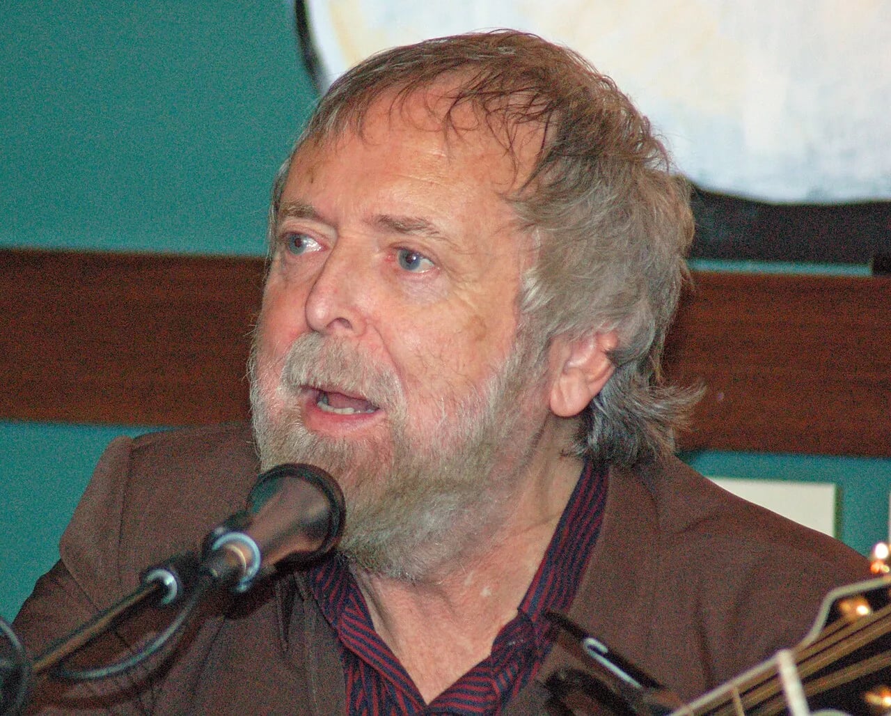 Porträt von Mick Moloney (1944–2022) – Gedenkseite