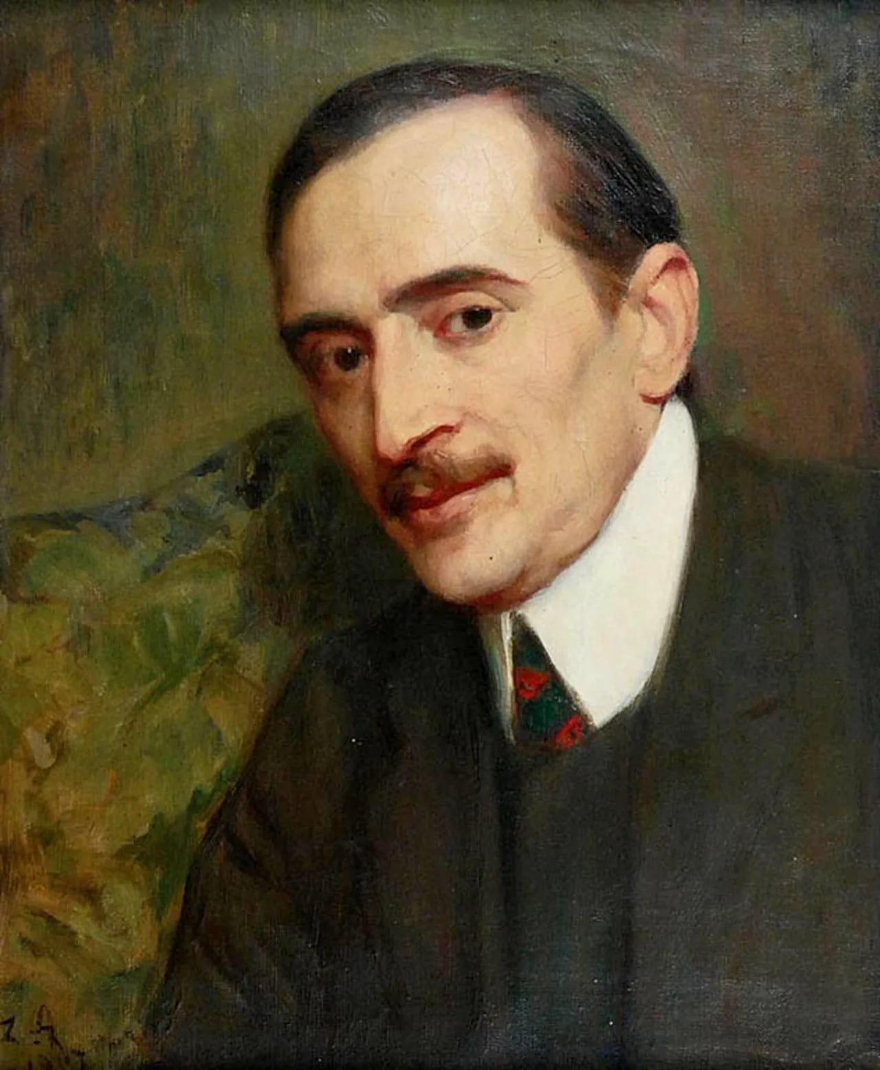 Porträt von Mieczysław Srokowski (1873–1910) – Gedenkseite