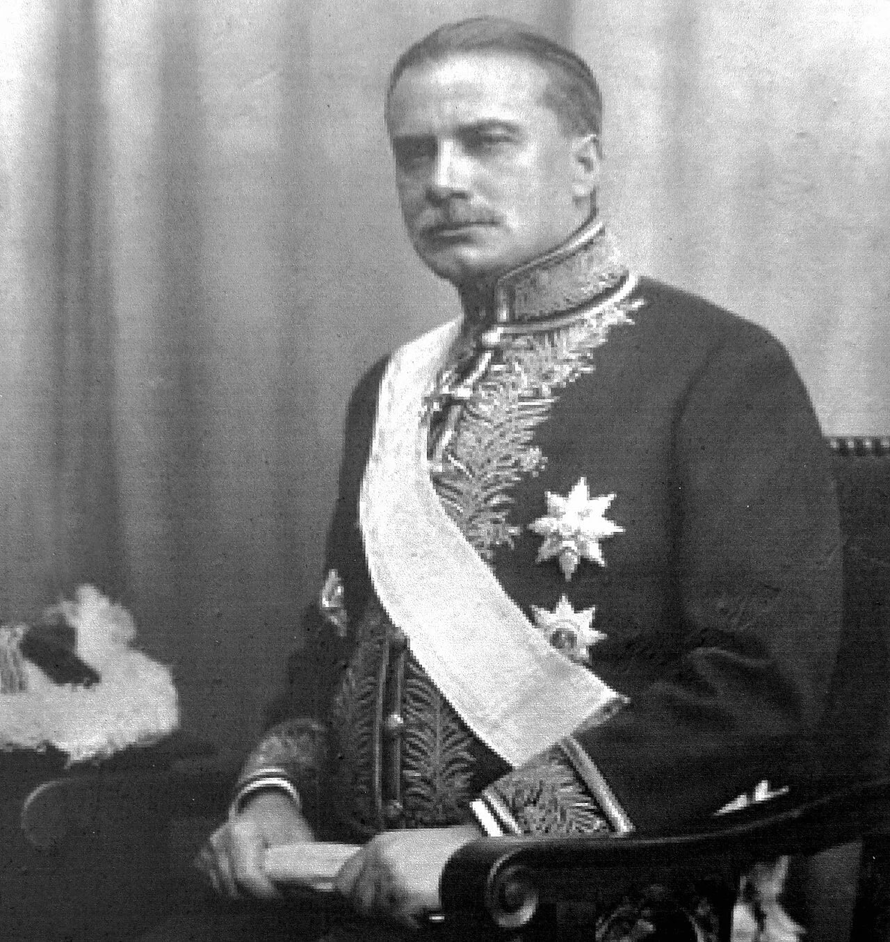 Porträt von Mihailo Gavrilović (1868–1924) – Gedenkseite