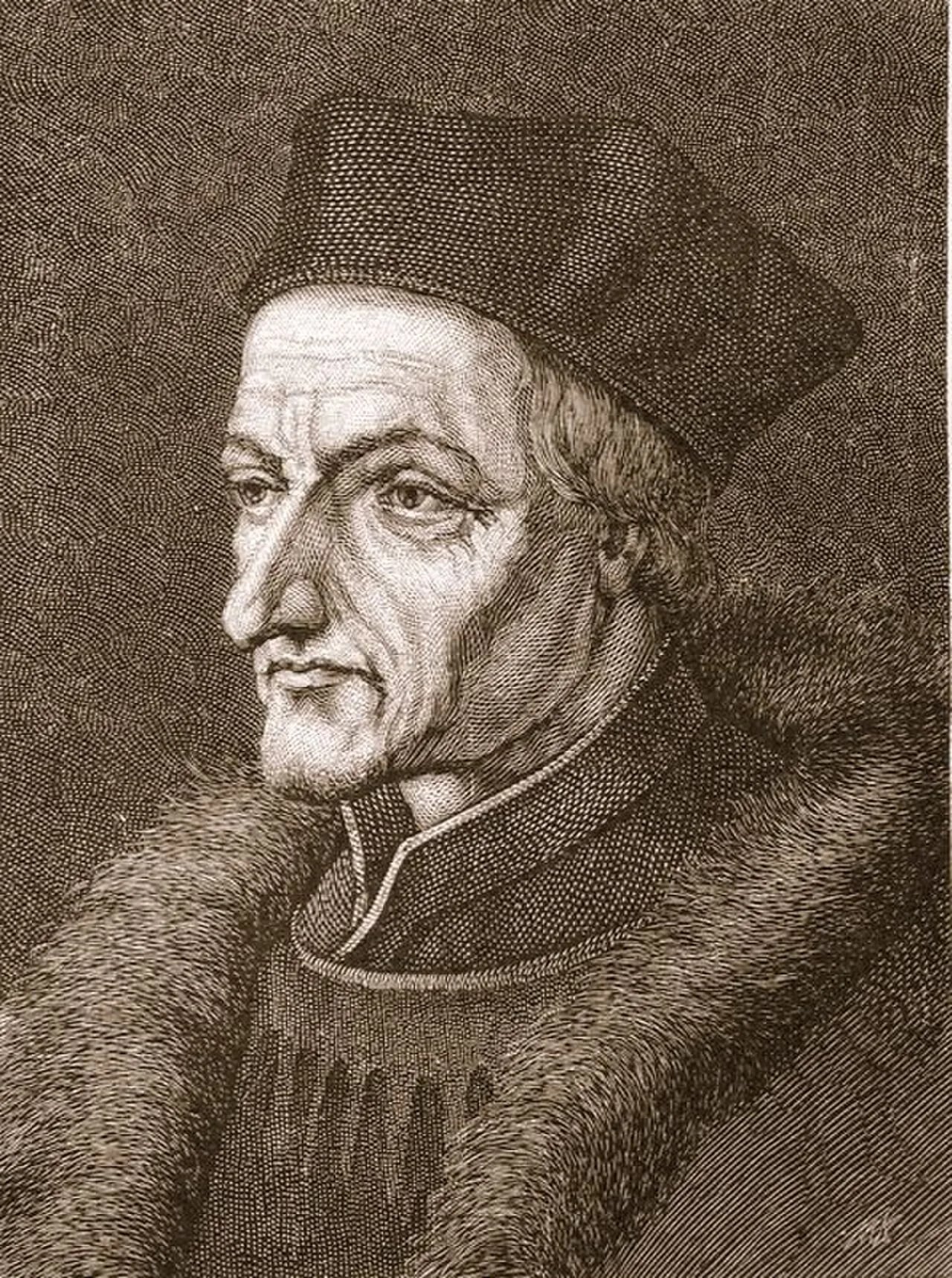 Portrait of Johann Geiler von Kaysersberg (1445–1510) – memorial page