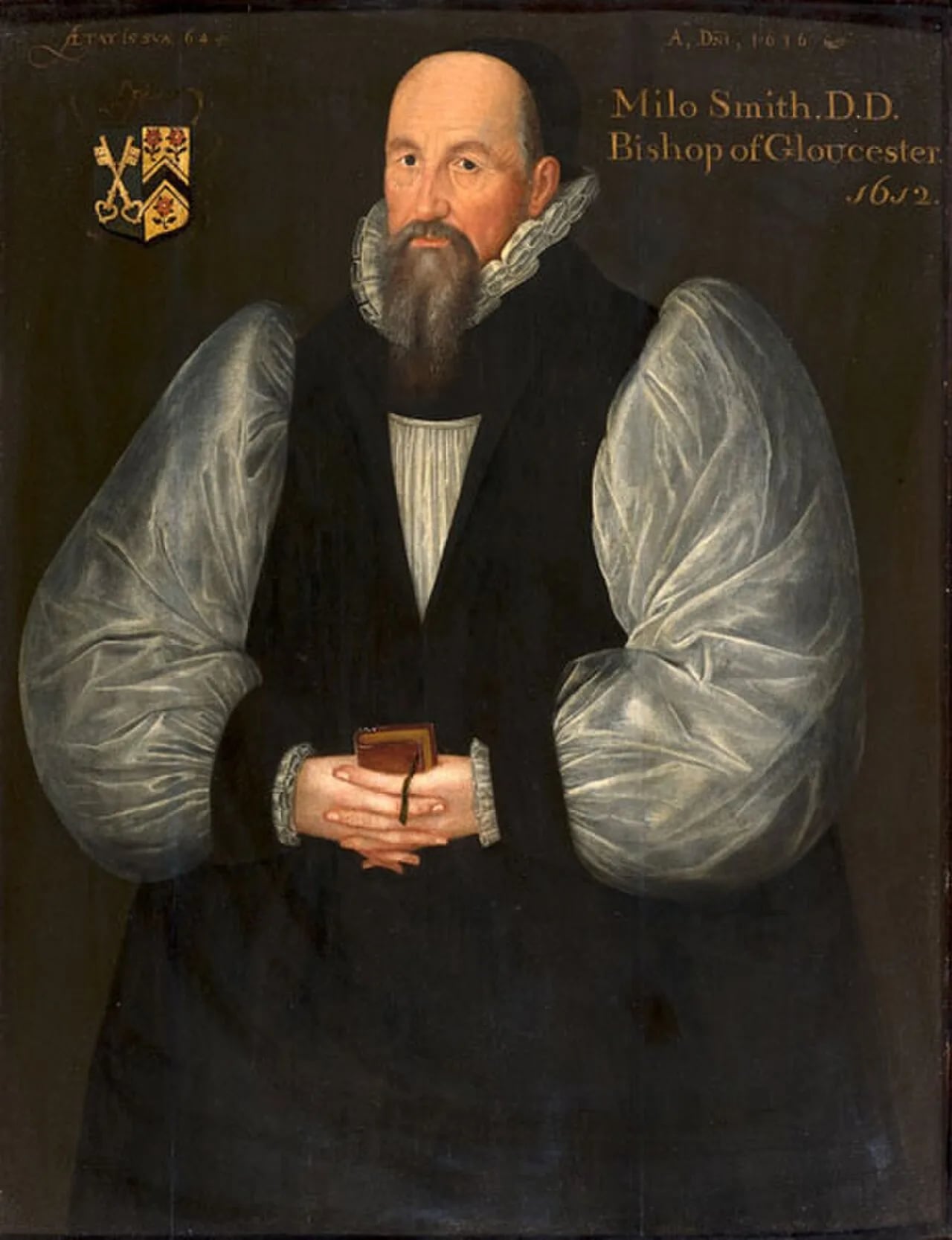 Portrait of Miles Smith (1554–1624) – memorial page