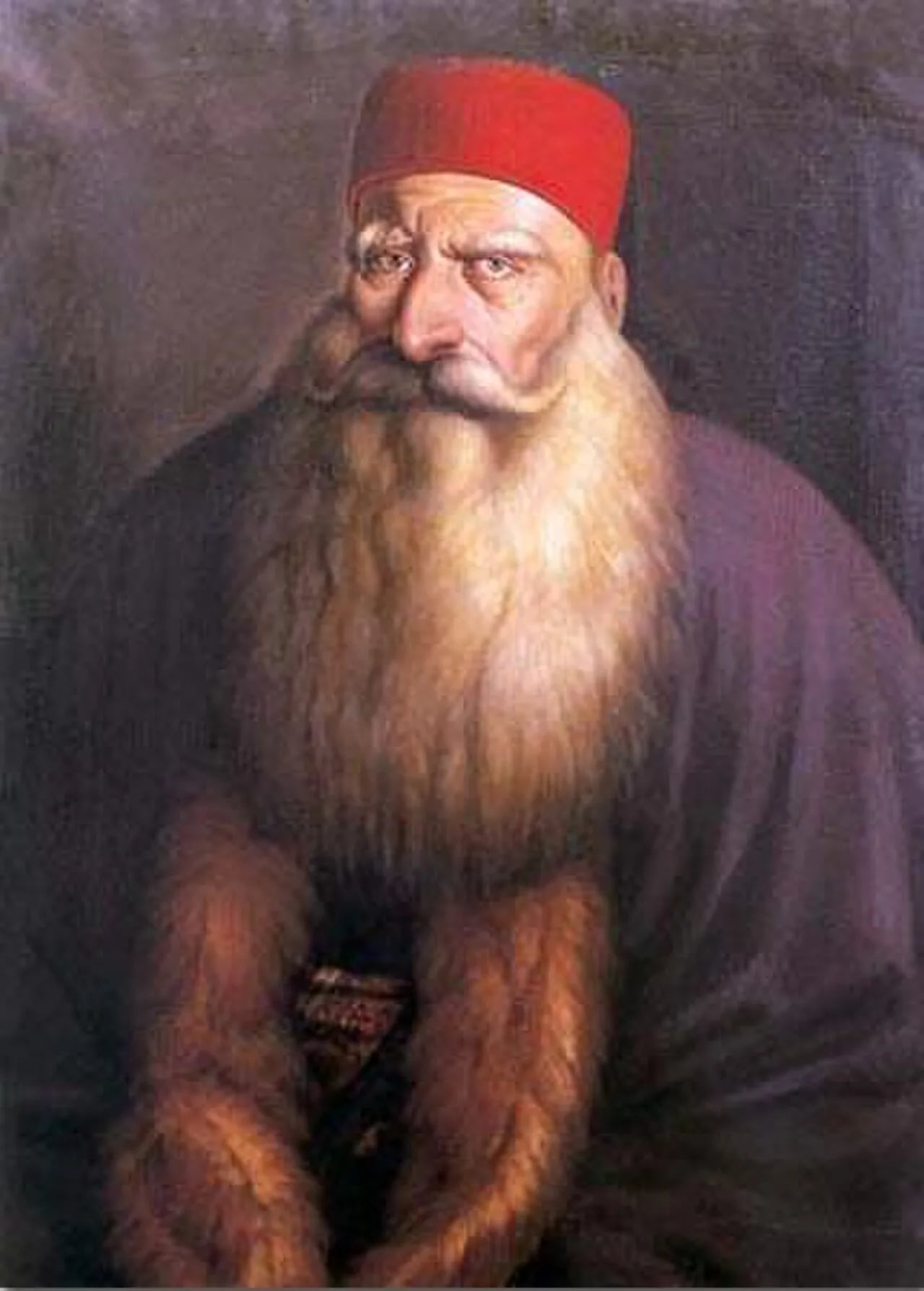 Porträt von Baschir Schihab II. (1767–1850) – Gedenkseite