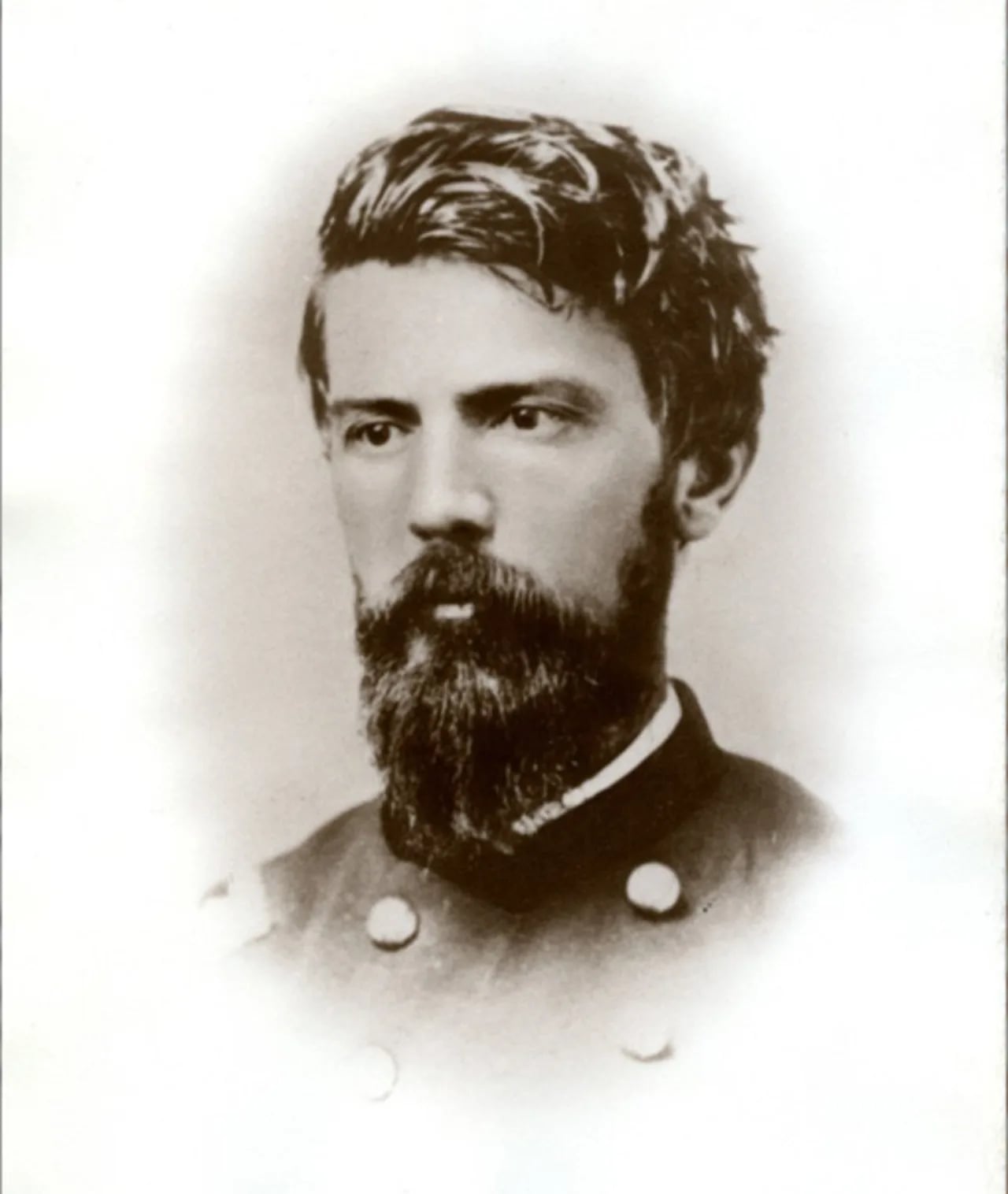 Porträt von Milton Barnes (1830–1895) – Gedenkseite