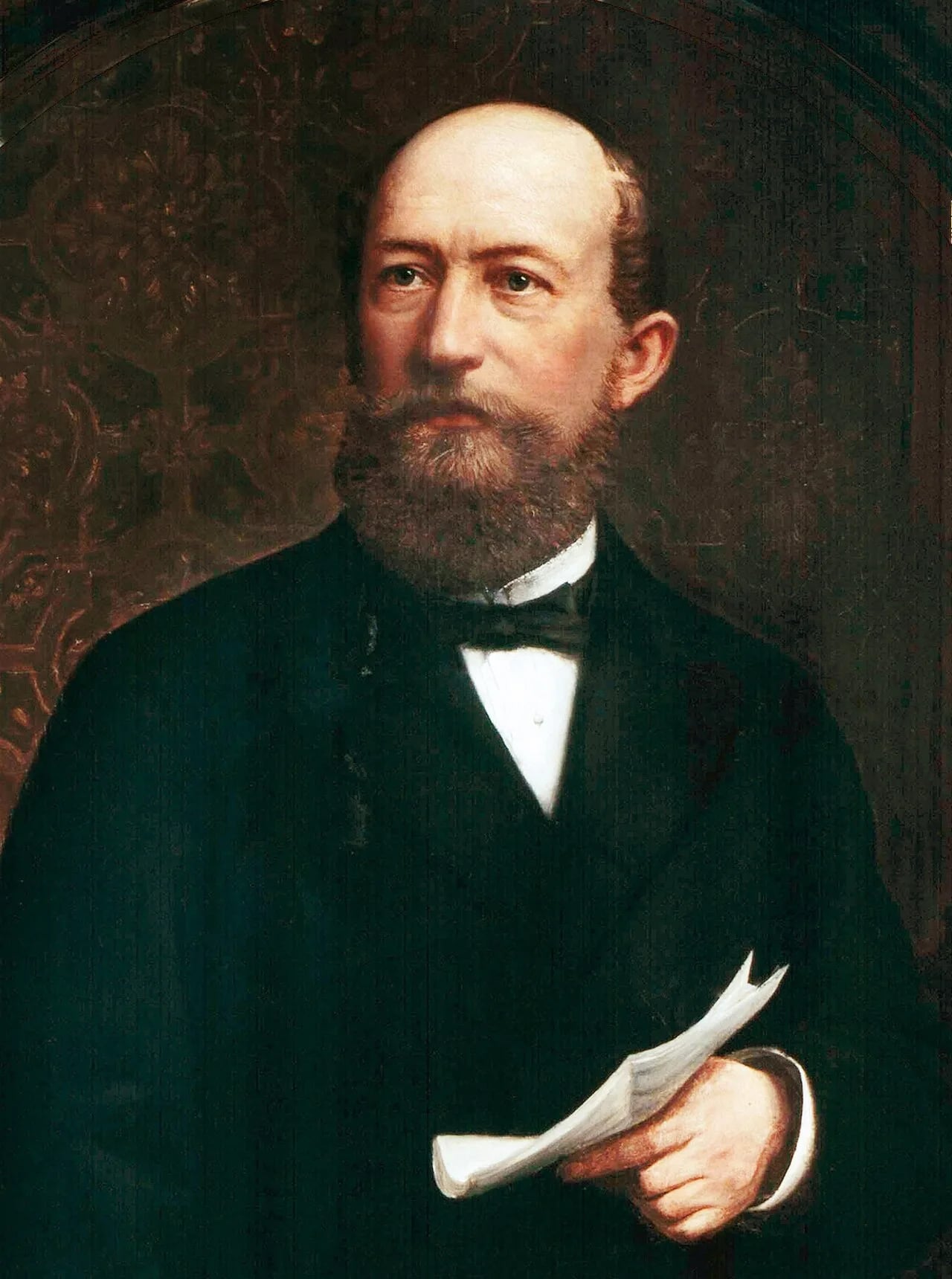 Porträt von Friedrich Bayer (1825–1880) – Gedenkseite