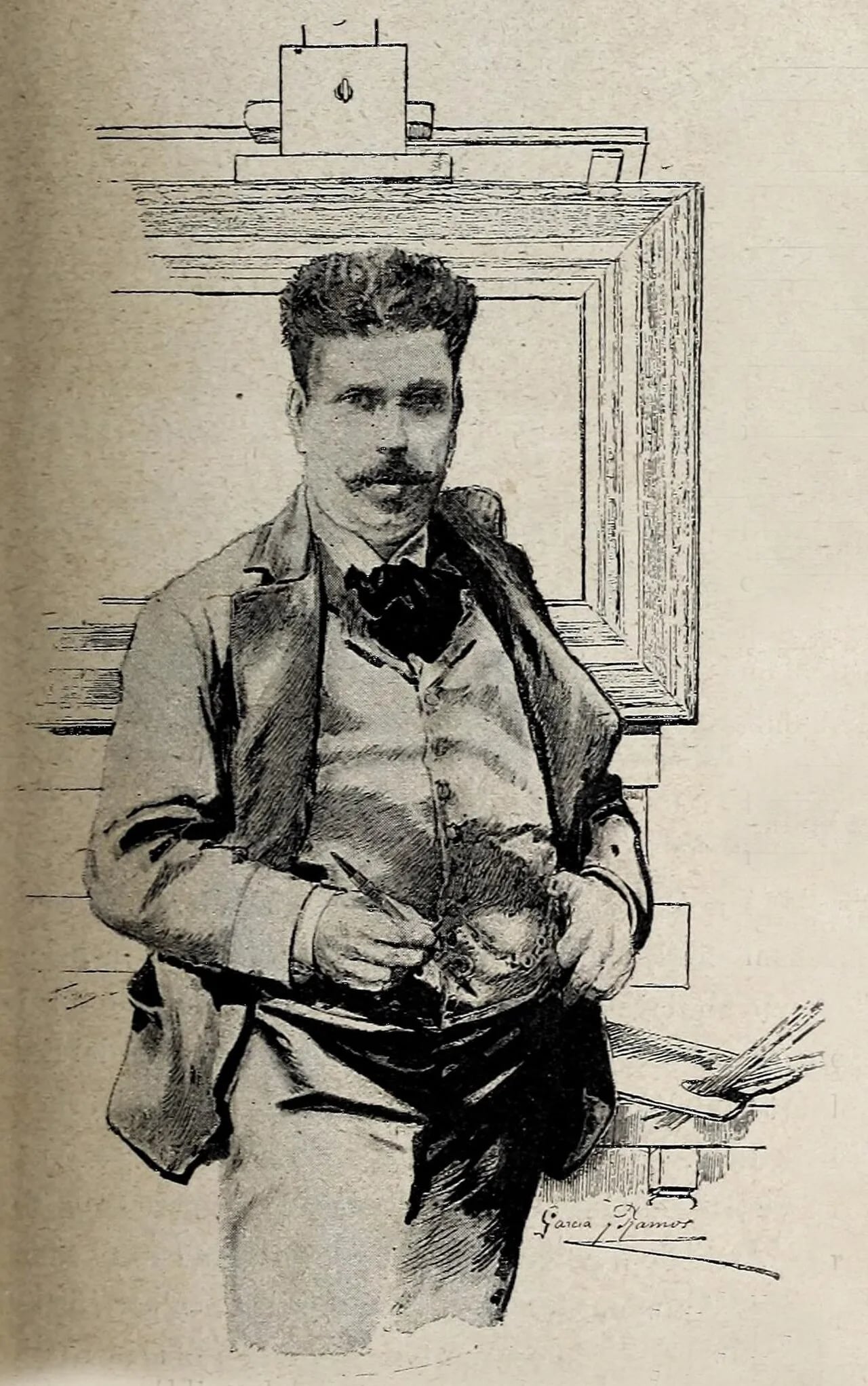 Portrait of José García y Ramos (1852–1912) – memorial page