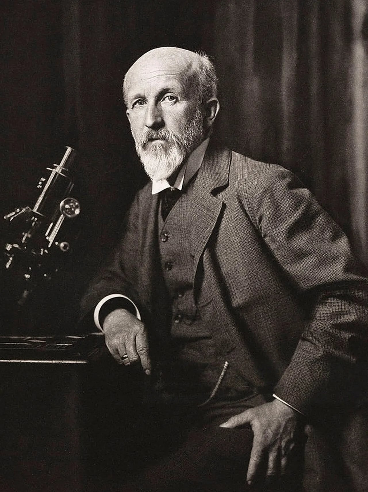 Porträt von Oscar Hertwig (1849–1922) – Gedenkseite