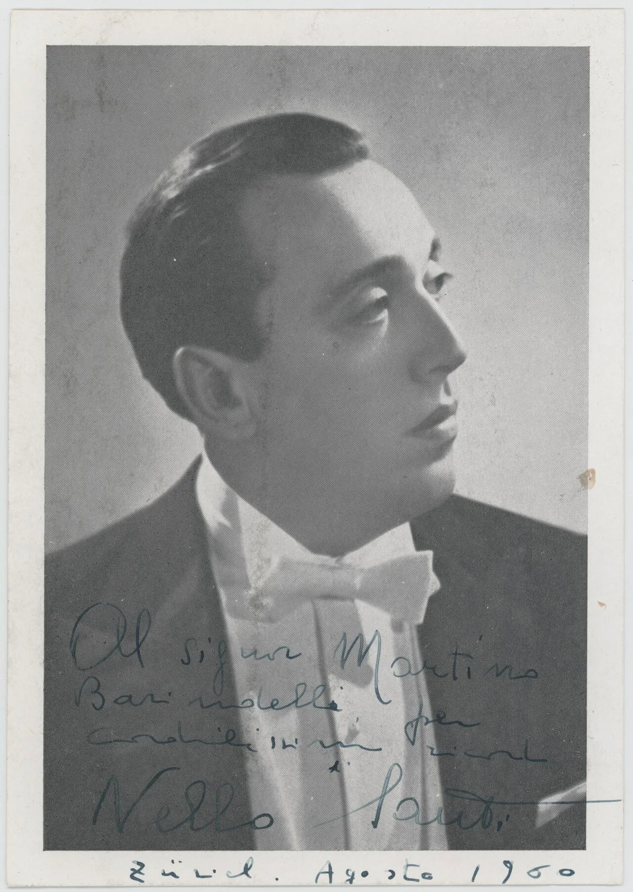 Portrait of Nello Santi (1931–2020) – memorial page
