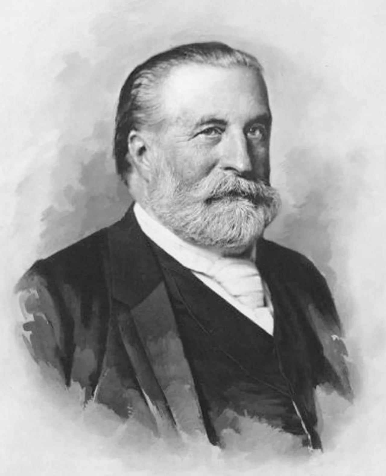 Porträt von Ernst von Bergmann (1836–1907) – Gedenkseite