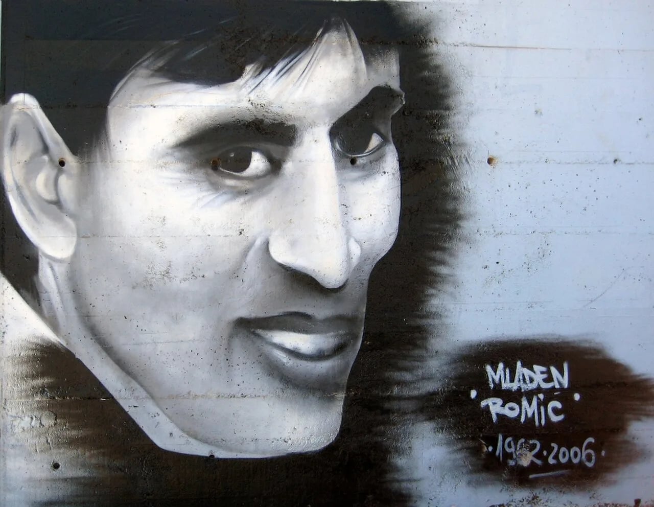 Porträt von Mladen Romić (1962–2006) – Gedenkseite