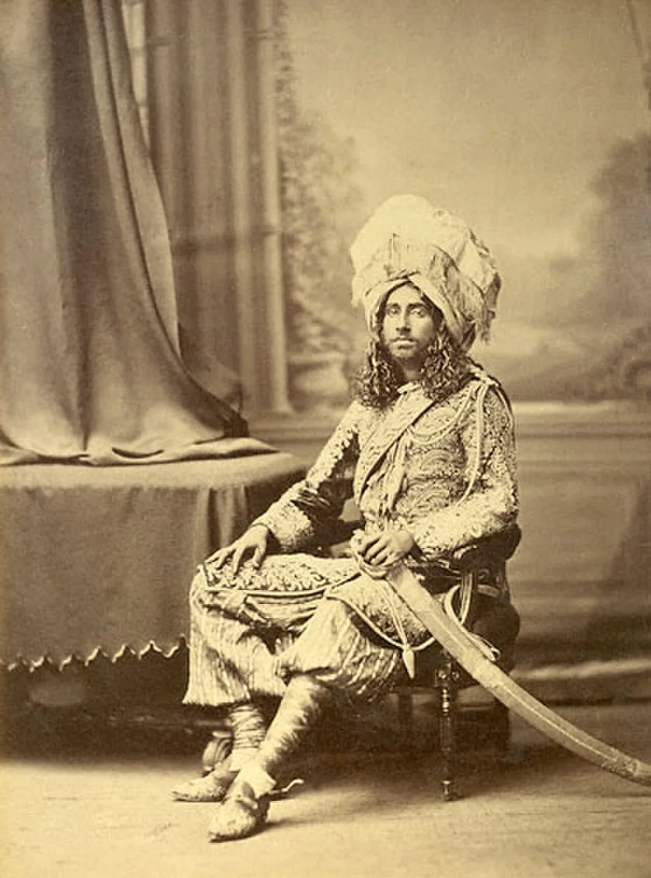 Portrait of Mohammad Bahawal Khan V (1883–1907) – memorial page