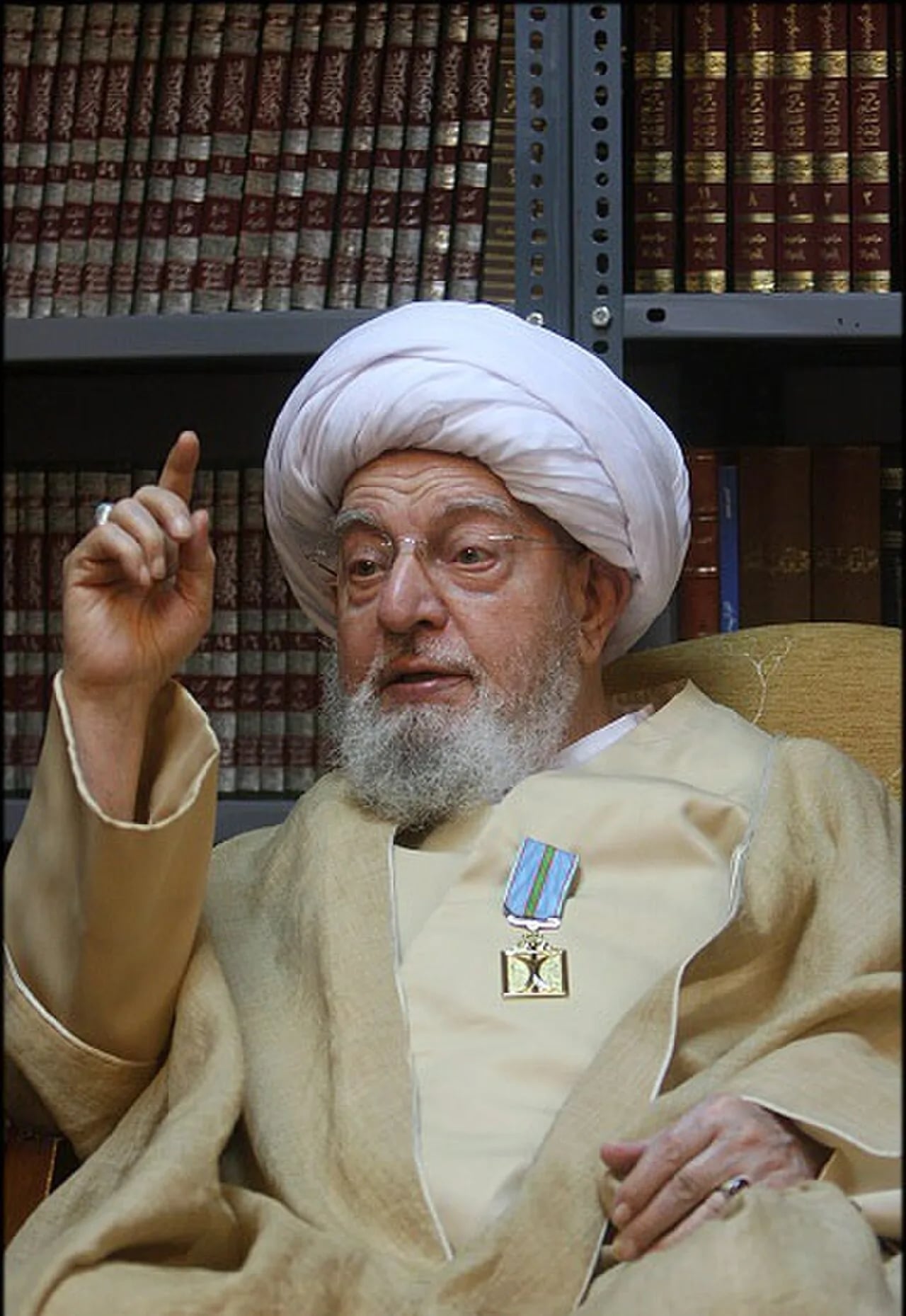 Porträt von Mohammad Mohammadi Gilani (1928–2014) – Gedenkseite