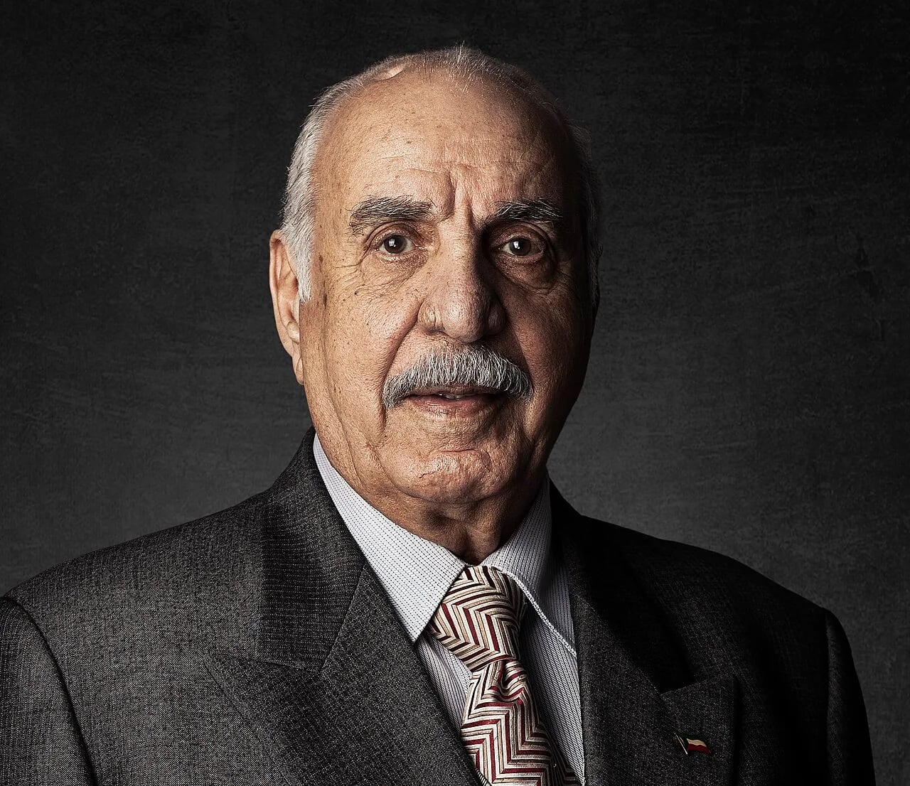 Portrait of Mohammed Al-Sanousi (1938–2022) – memorial page