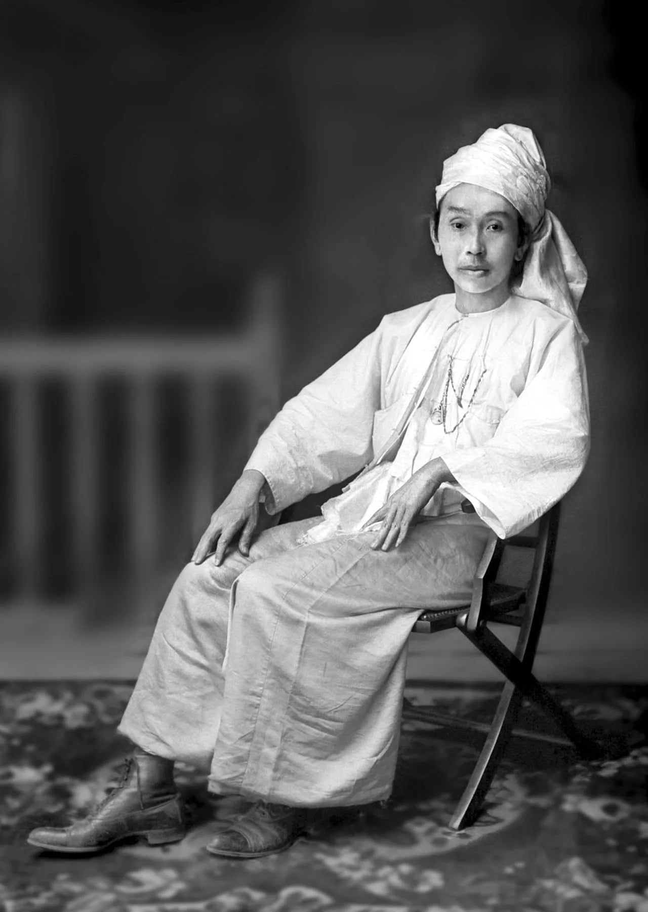 Porträt von Sao Kawng Kiao Intaleng (1874–1935) – Gedenkseite
