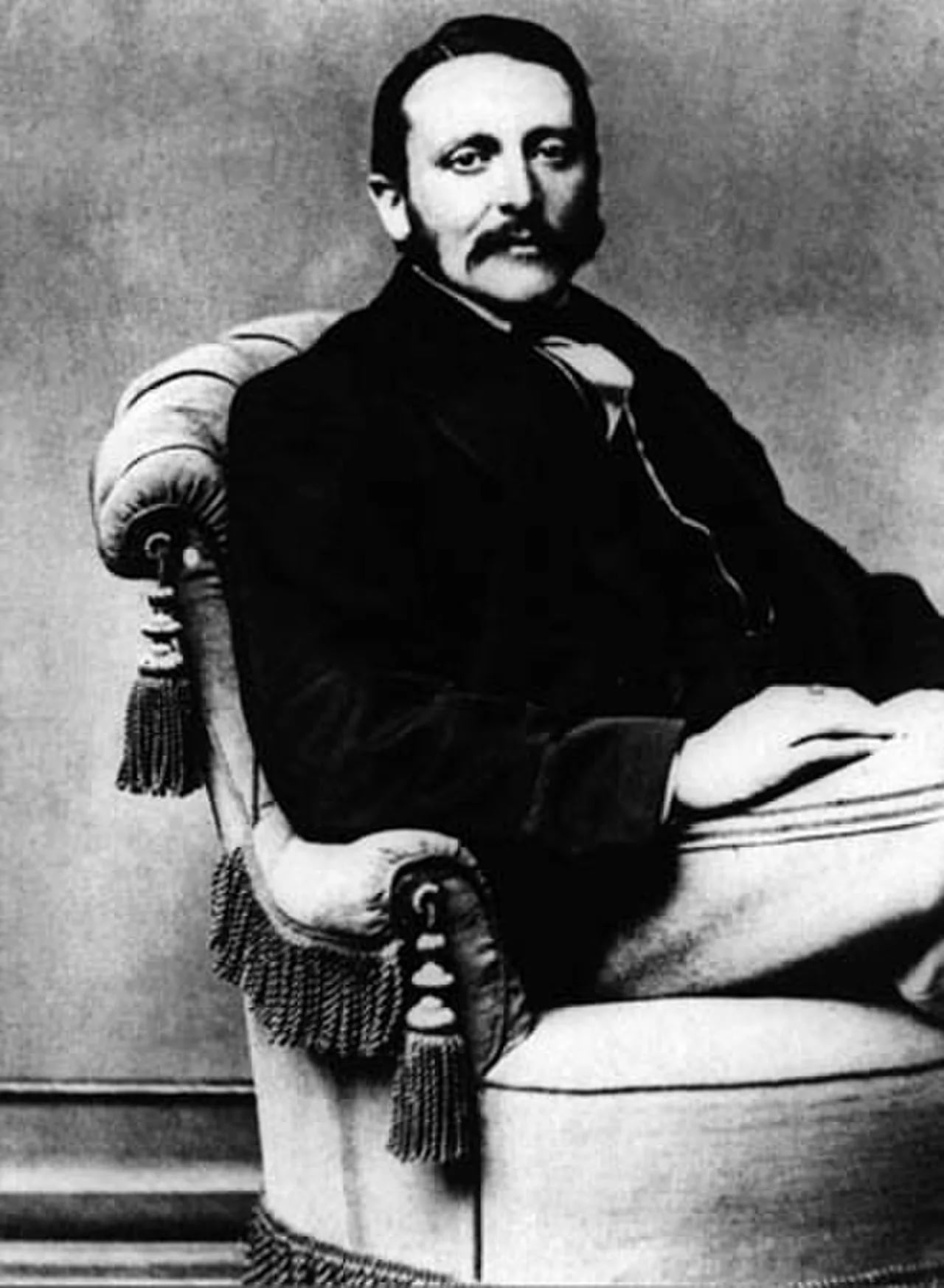 Portrait of Johann Baptist von Schweitzer (1833–1875) – memorial page