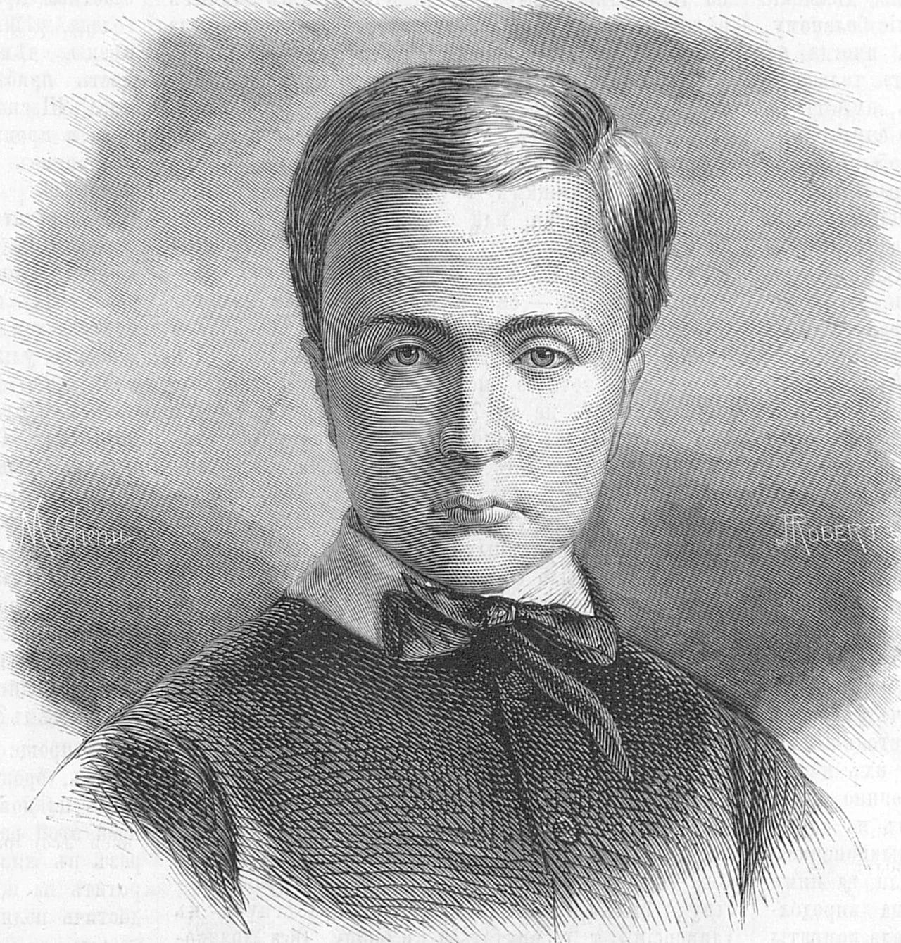 Porträt von Leopold von Belgien (1859–1869) – Gedenkseite