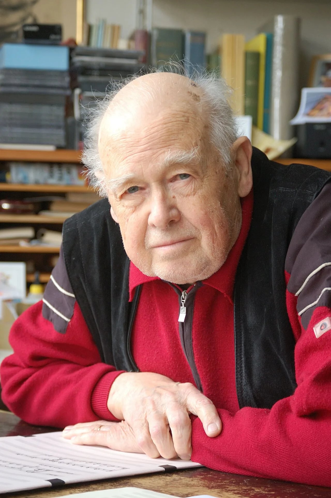Porträt von Giselher Klebe (1925–2009) – Gedenkseite