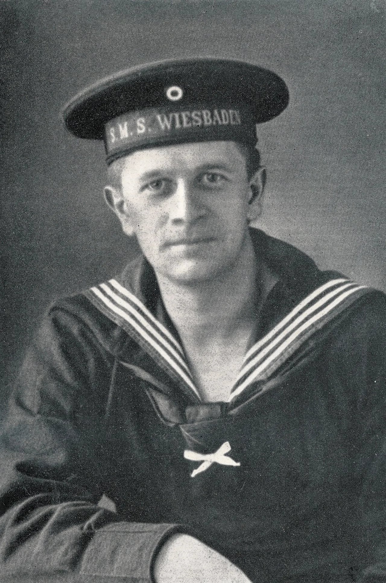 Portrait of Gorch Fock (1880–1916) – memorial page