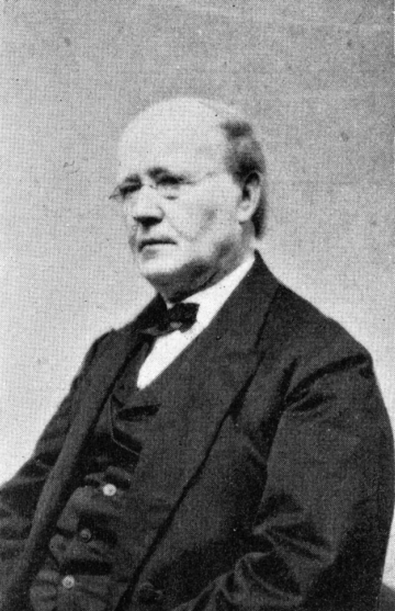 Portrait of Morgan Bates (1806–1874) – memorial page