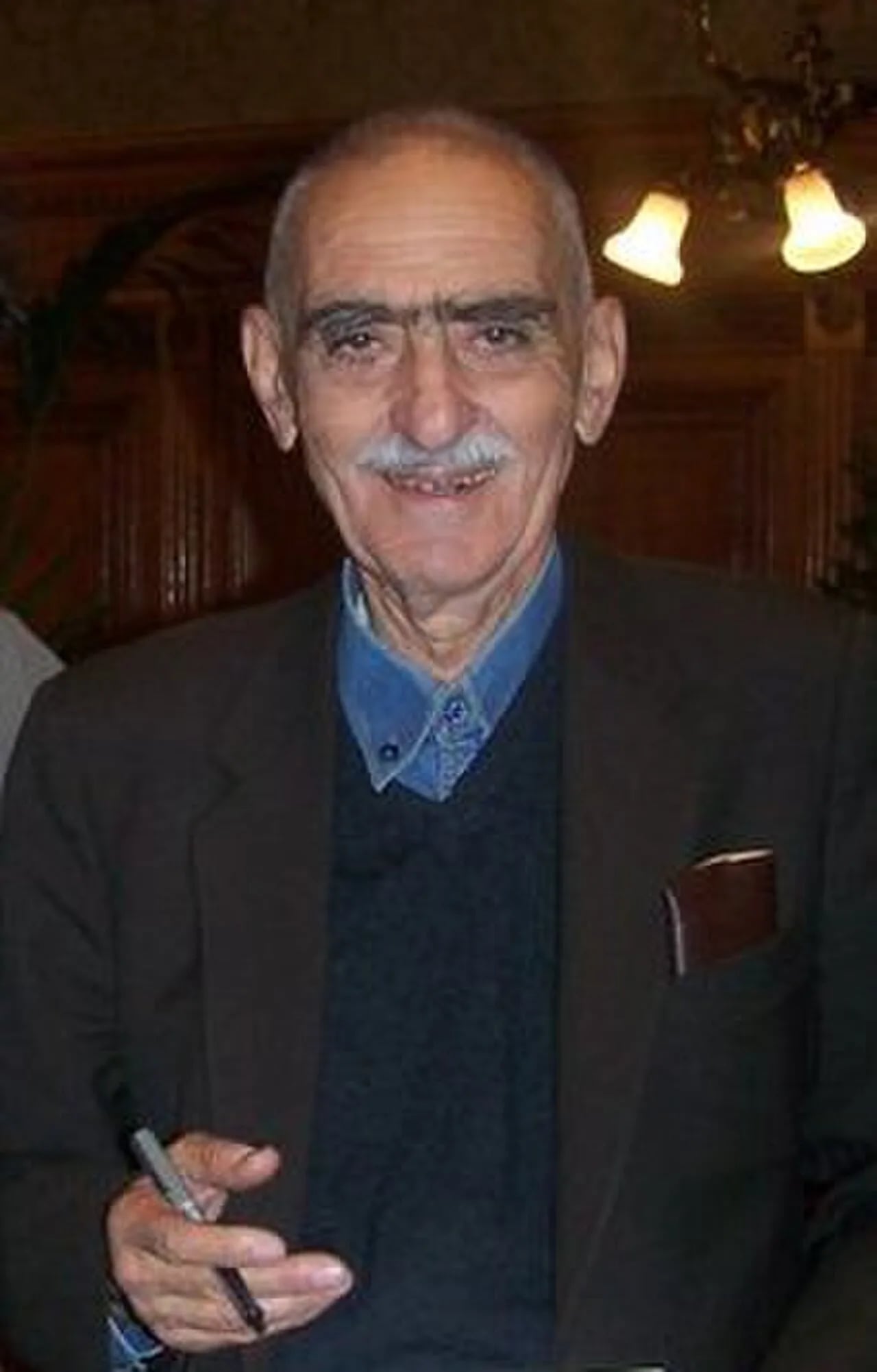 Portrait of Iraj Afshar (1925–2011) – memorial page