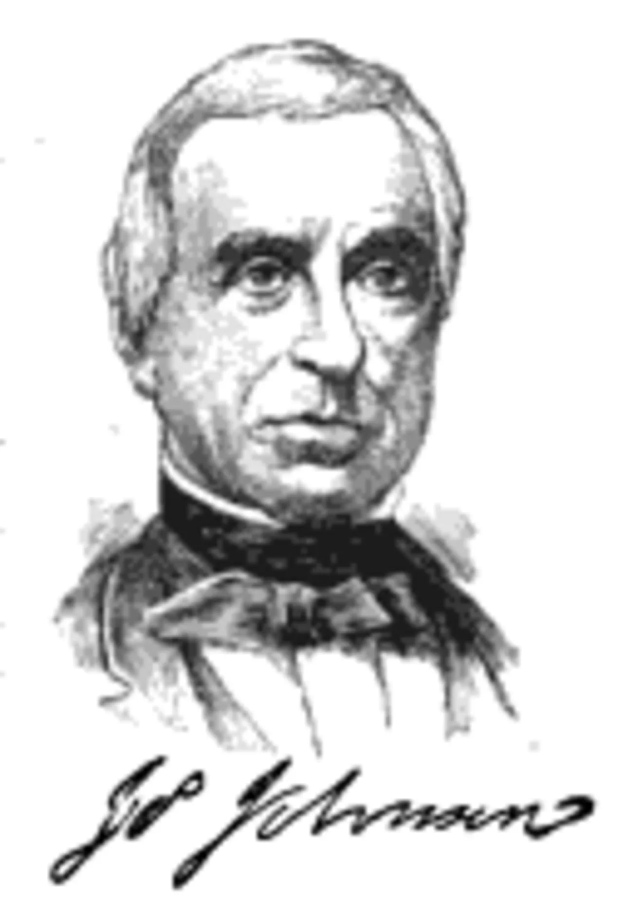 Porträt von Joseph Johnson (1785–1877) – Gedenkseite