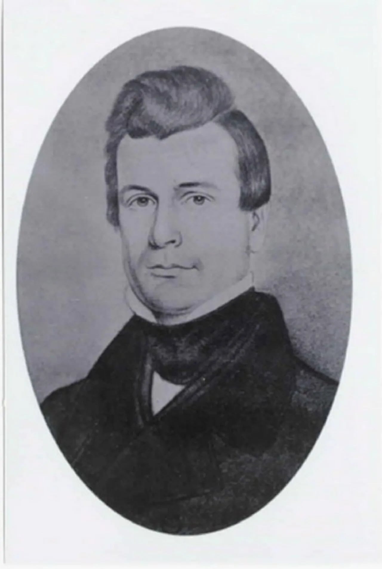 Porträt von Moses Hoagland (1812–1865) – Gedenkseite
