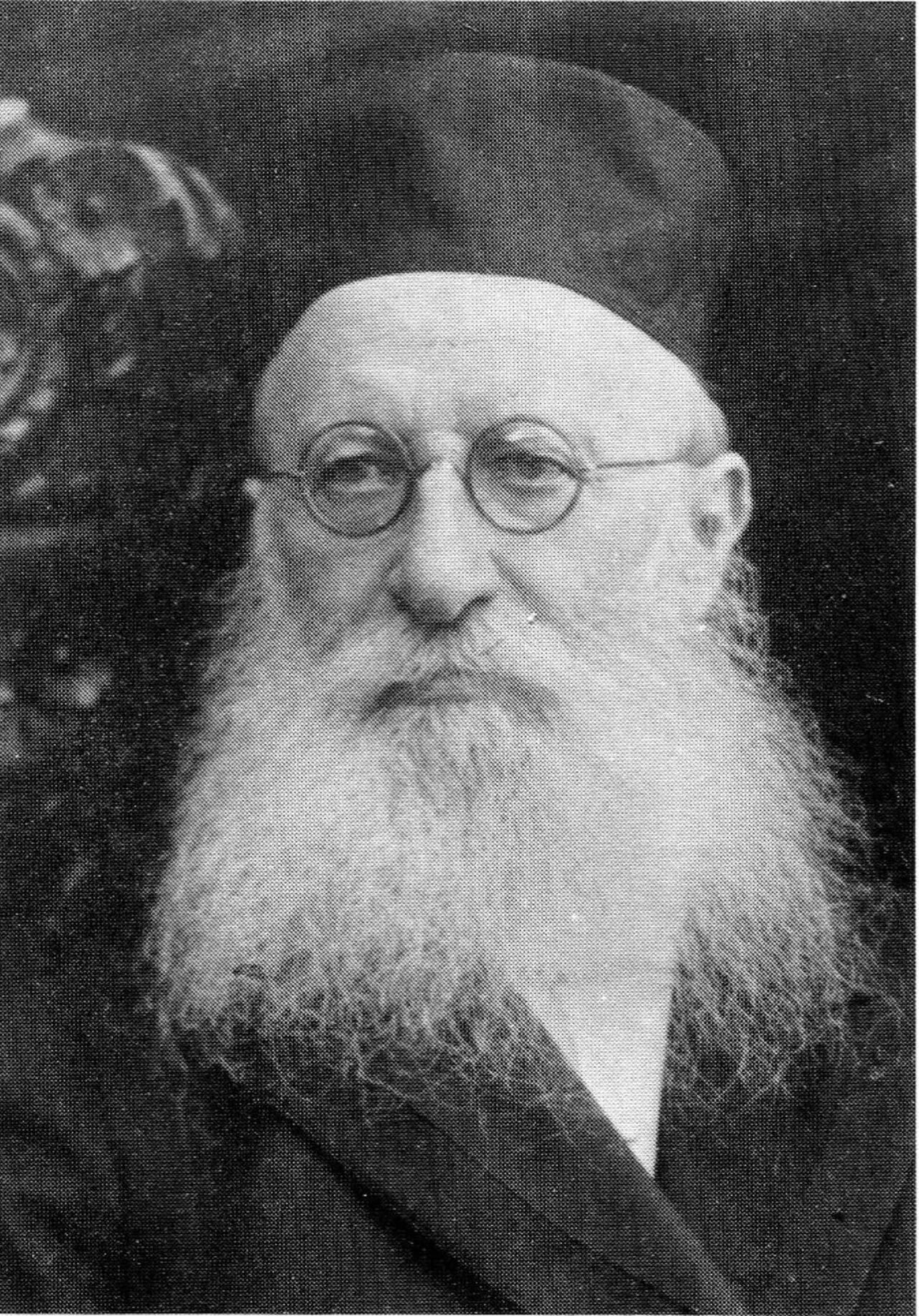 Portrait of Moses Sebulun Margolies (1851–1936) – memorial page