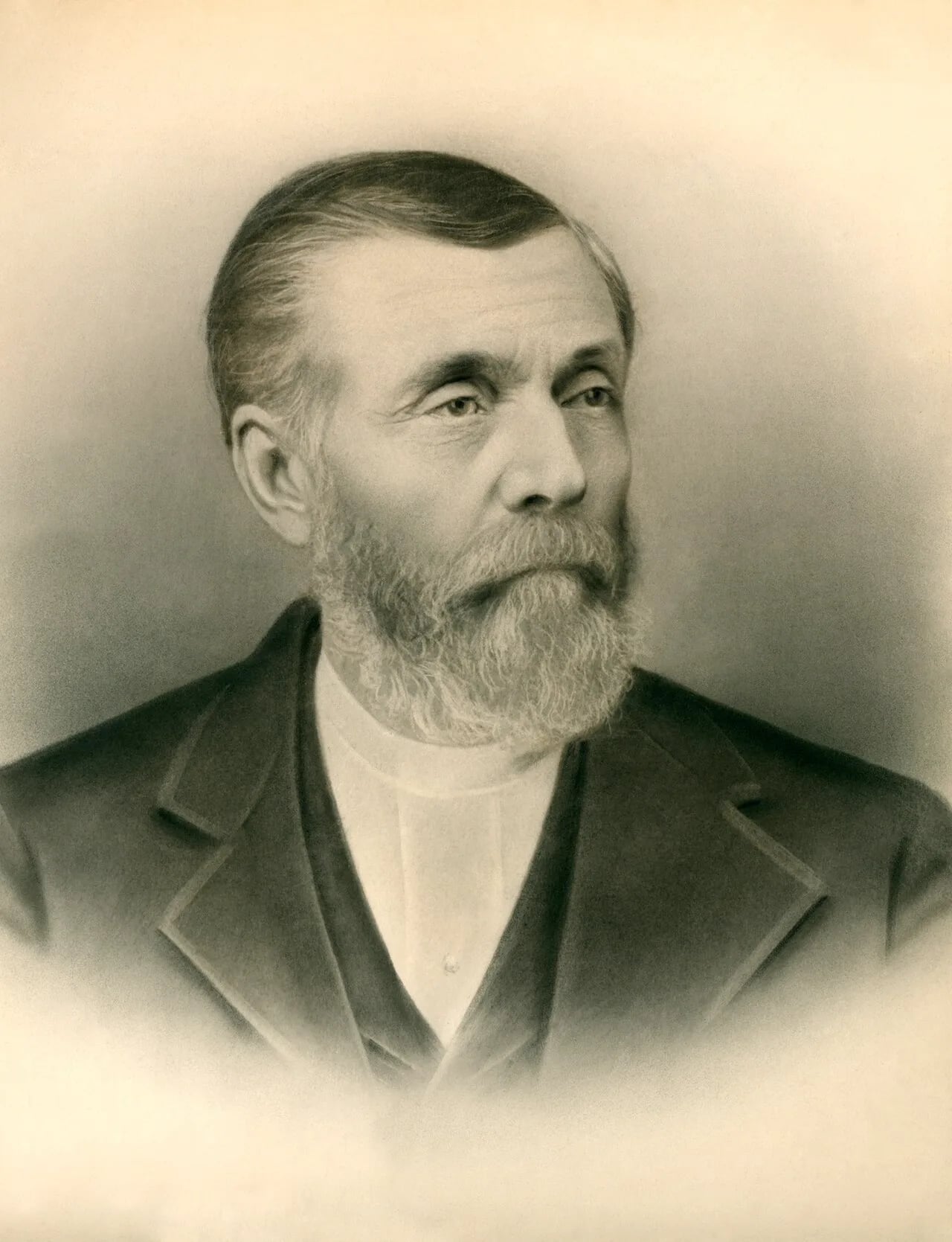 Portrait of Mosiah Hancock (1834–1907) – memorial page