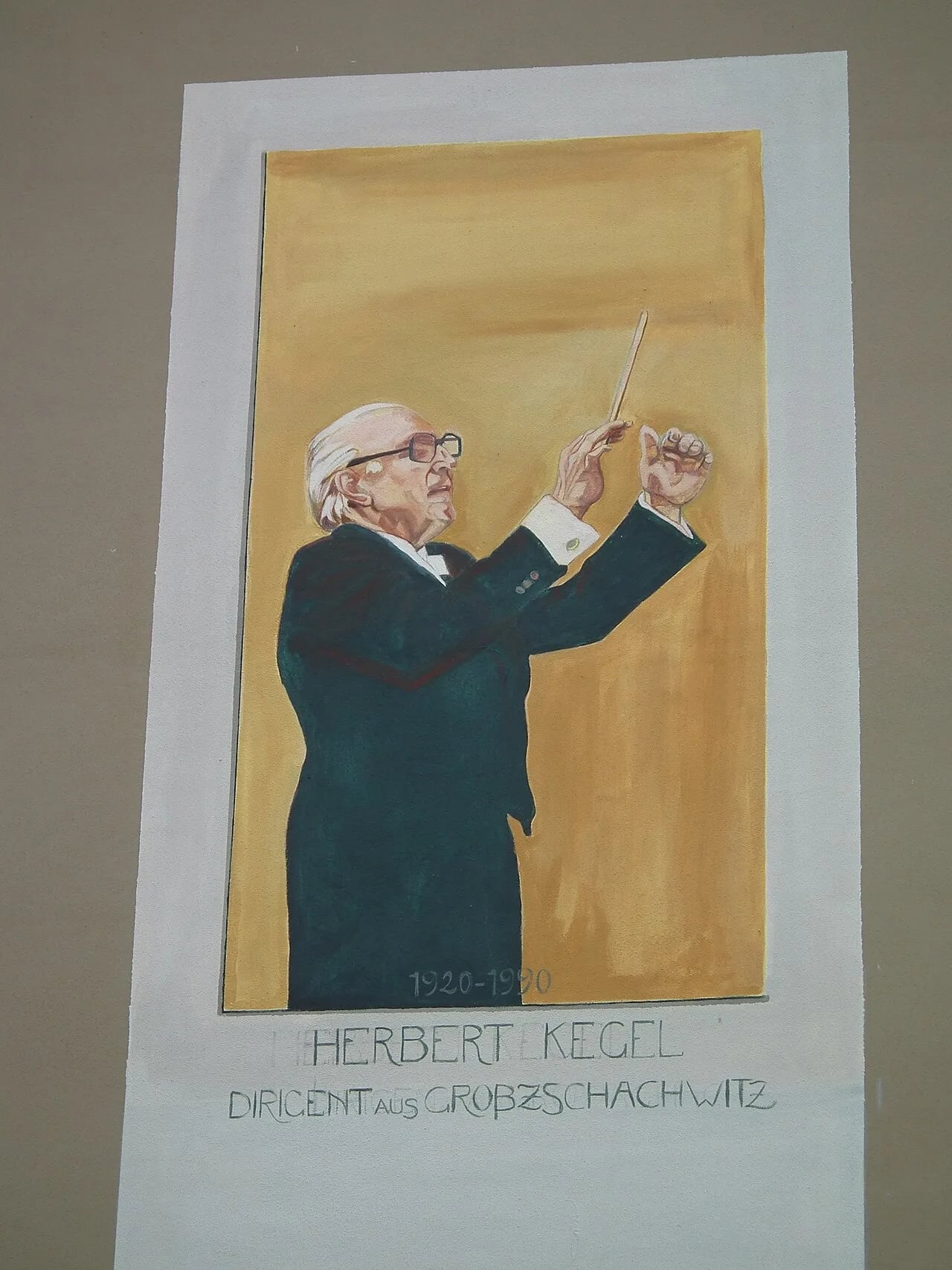 Porträt von Herbert Kegel (1920–1990) – Gedenkseite