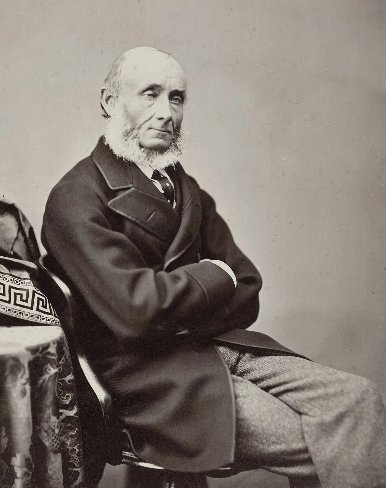 Porträt von Mountague Bernard (1820–1882) – Gedenkseite