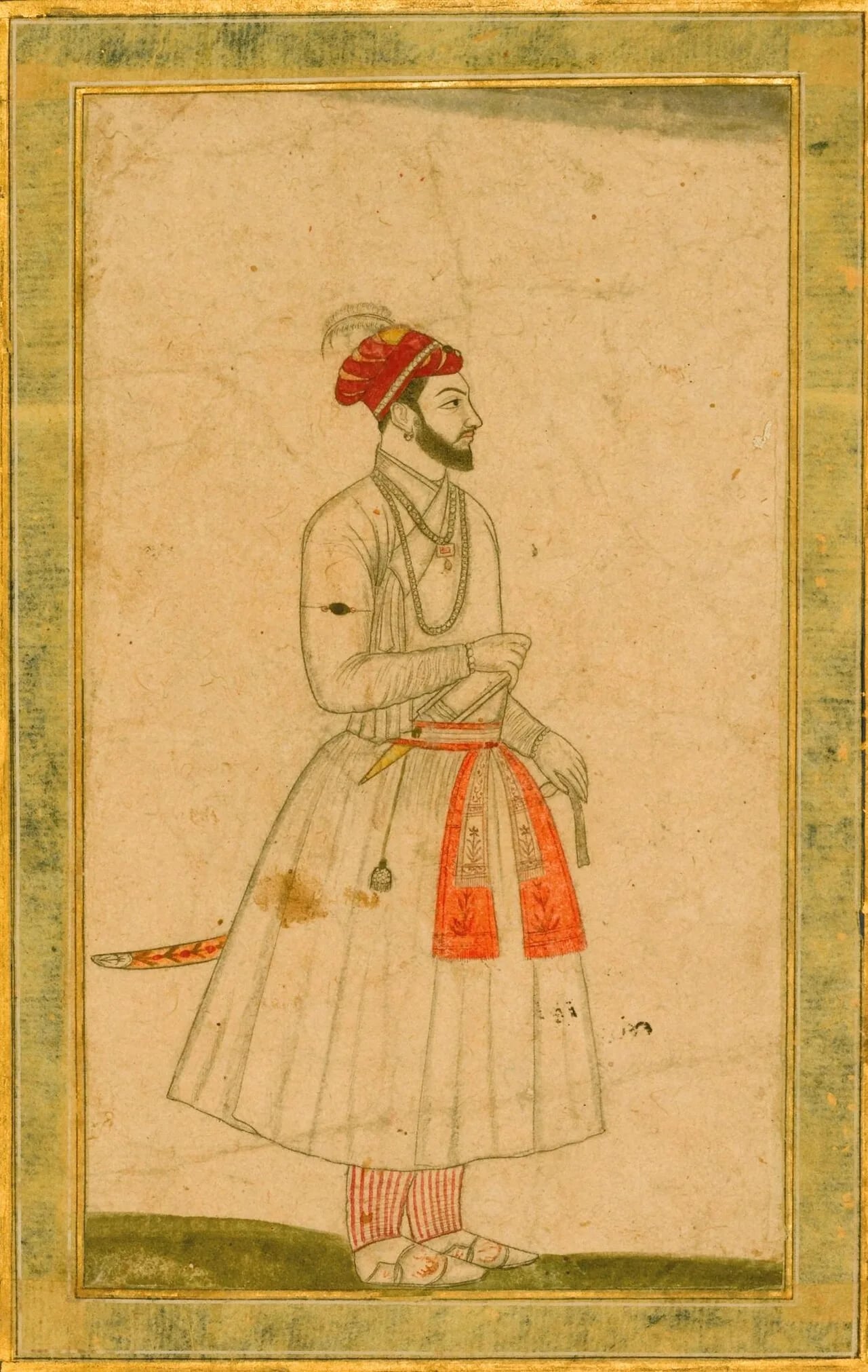 Portrait of Muhammad Kam Bakhsh (1667–1709) – memorial page