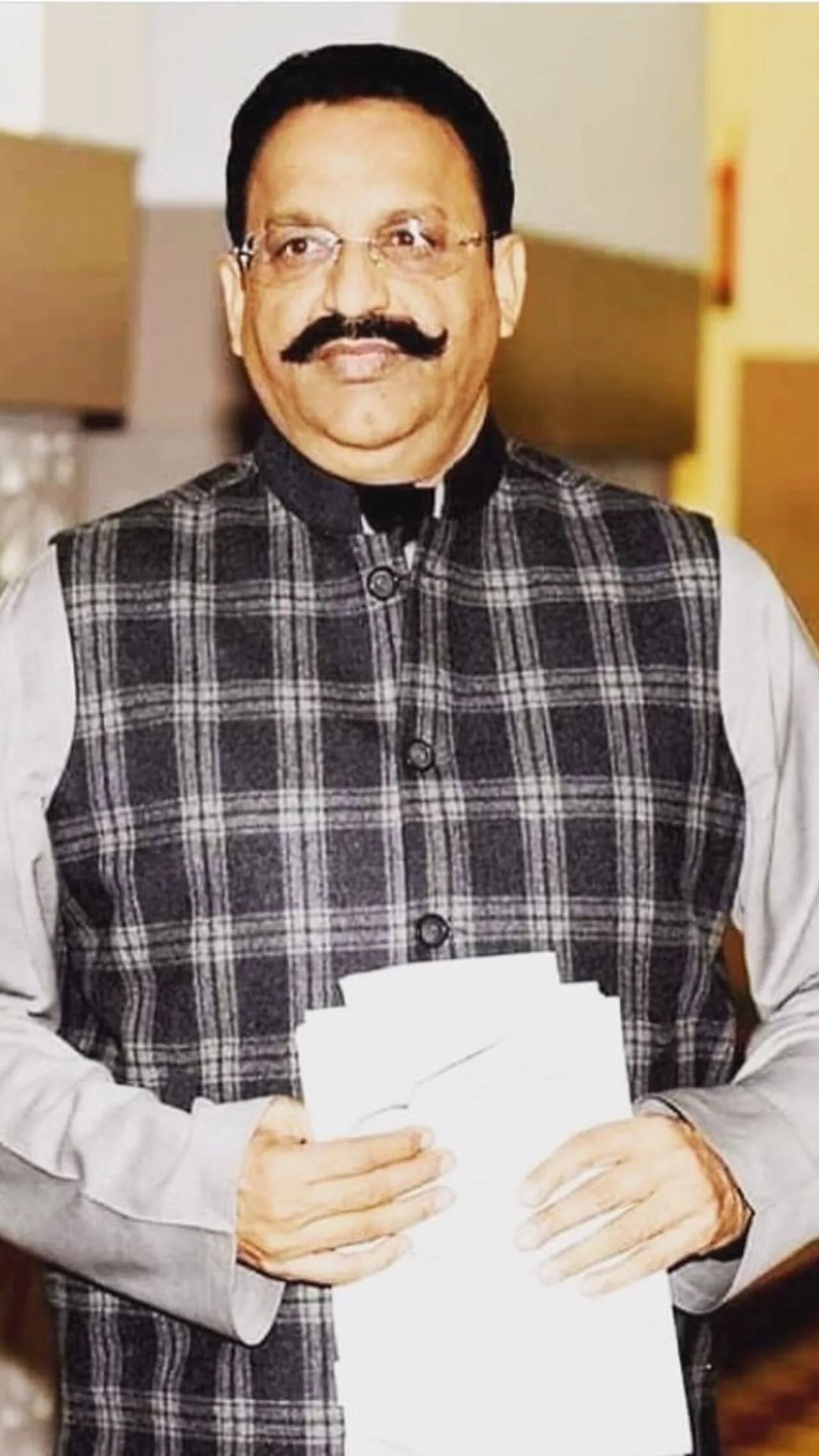Portrait of Mukhtar Ansari (1963–2024) – memorial page