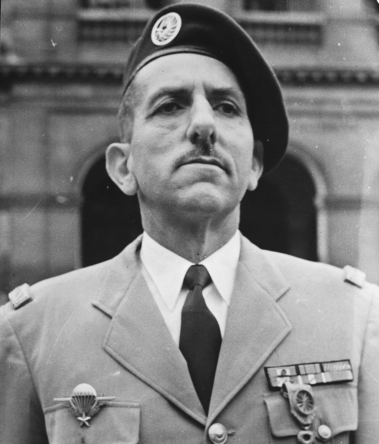 Portrait of Jacques Massu (1908–2002) – memorial page