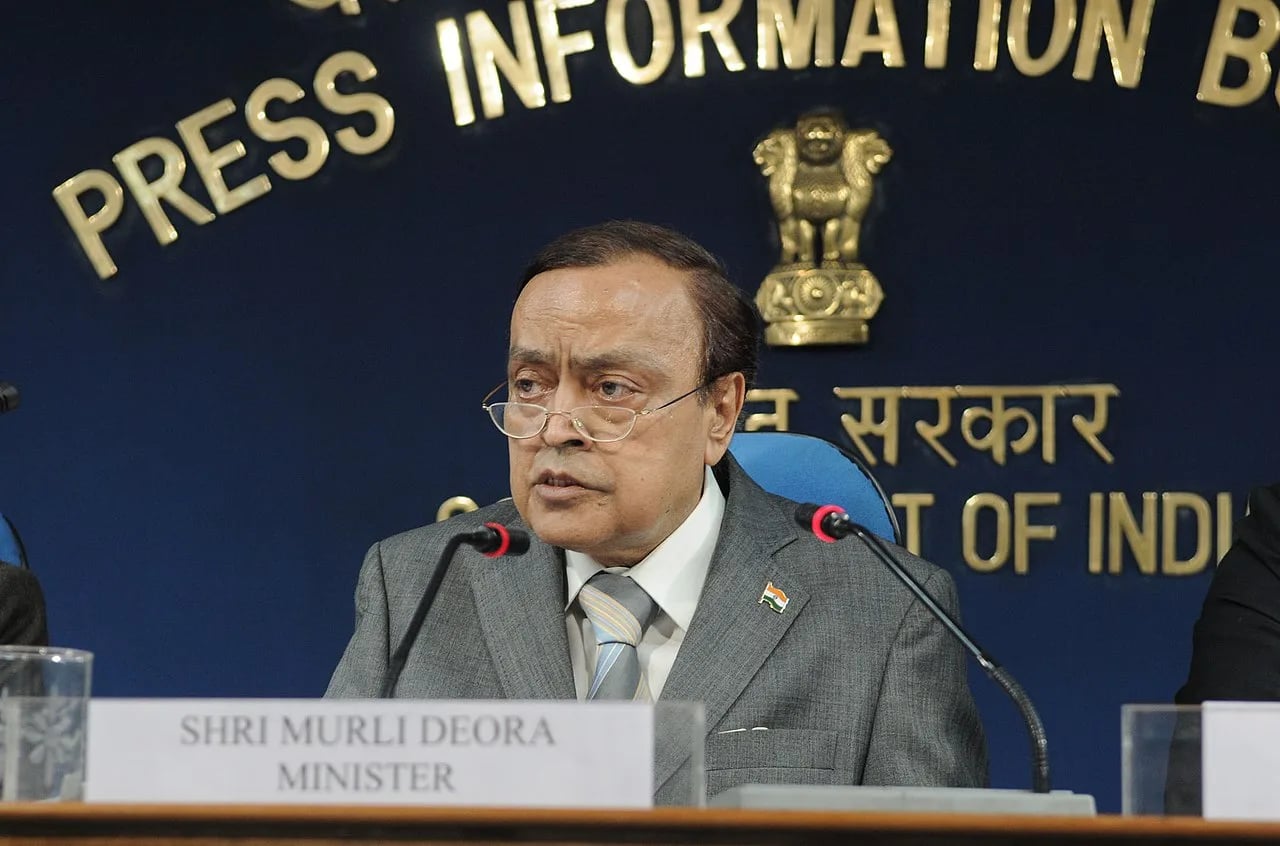 Portrait of Murli Deora (1937–2014) – memorial page