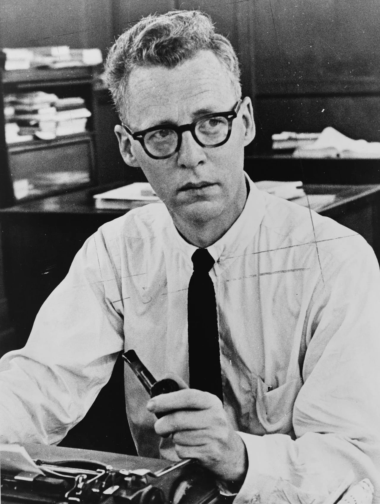 Porträt von Murray Kempton (1917–1997) – Gedenkseite