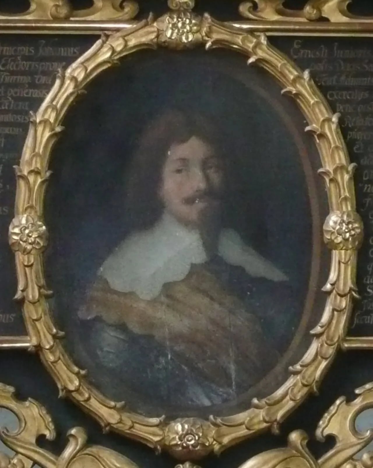 Porträt von Johann Ernst I. (1594–1626) – Gedenkseite