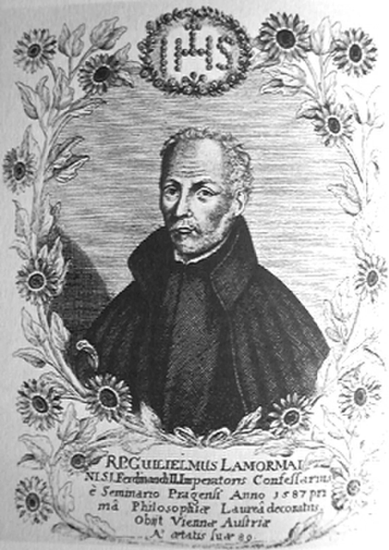 Portrait of Wilhelm Lamormaini (1571–1648) – memorial page
