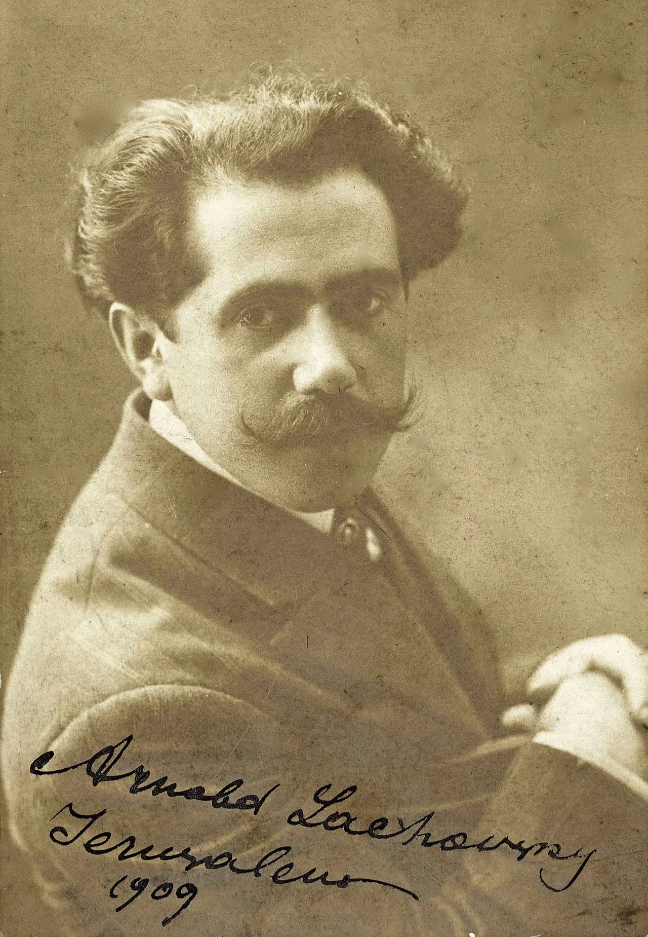 Portrait of Arnold Borissowitsch Lachowski (1880–1937) – memorial page