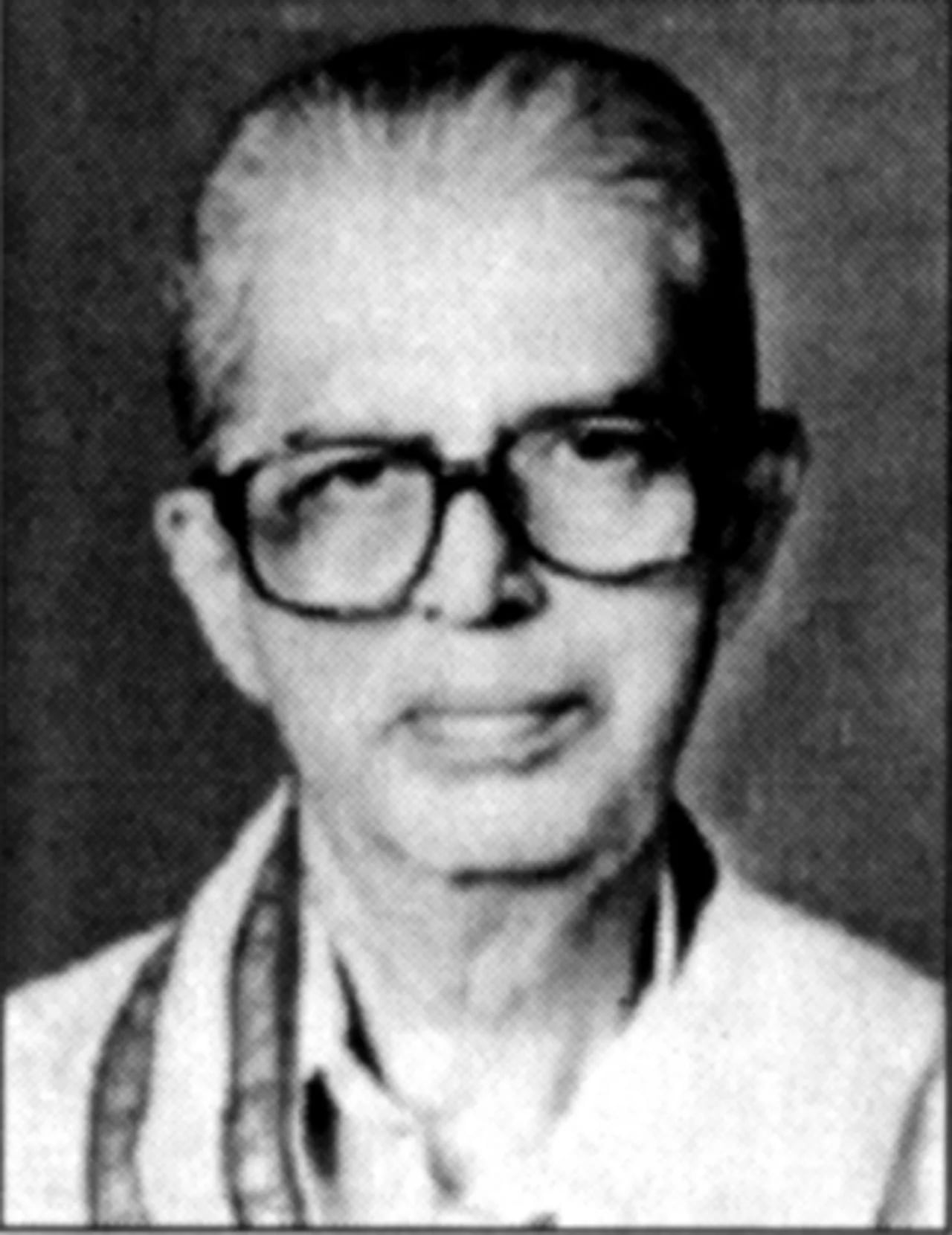 Porträt von N. K. Damodaran (1909–1996) – Gedenkseite