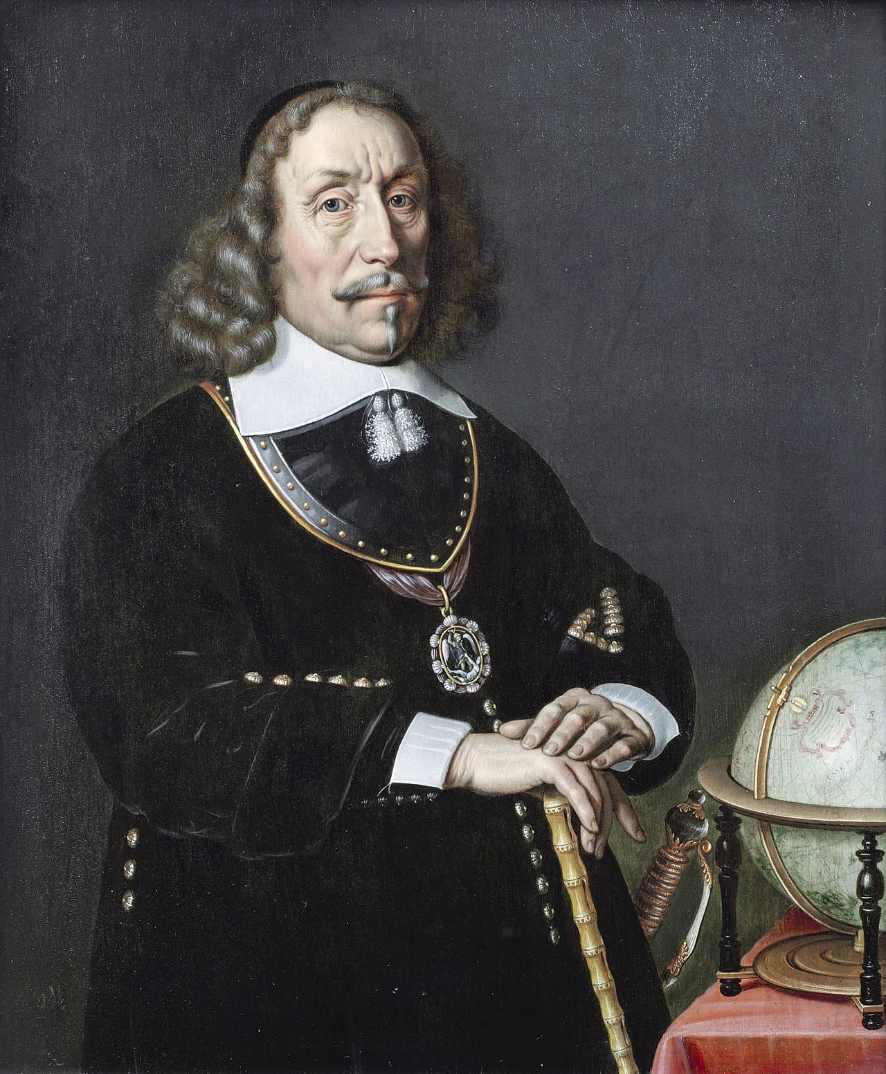 Porträt von Witte de With (1599–1658) – Gedenkseite