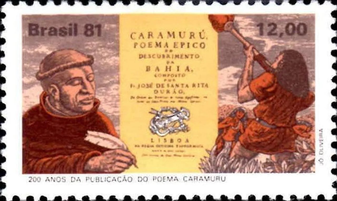 Porträt von Santa Rita Durão (1722–1784) – Gedenkseite