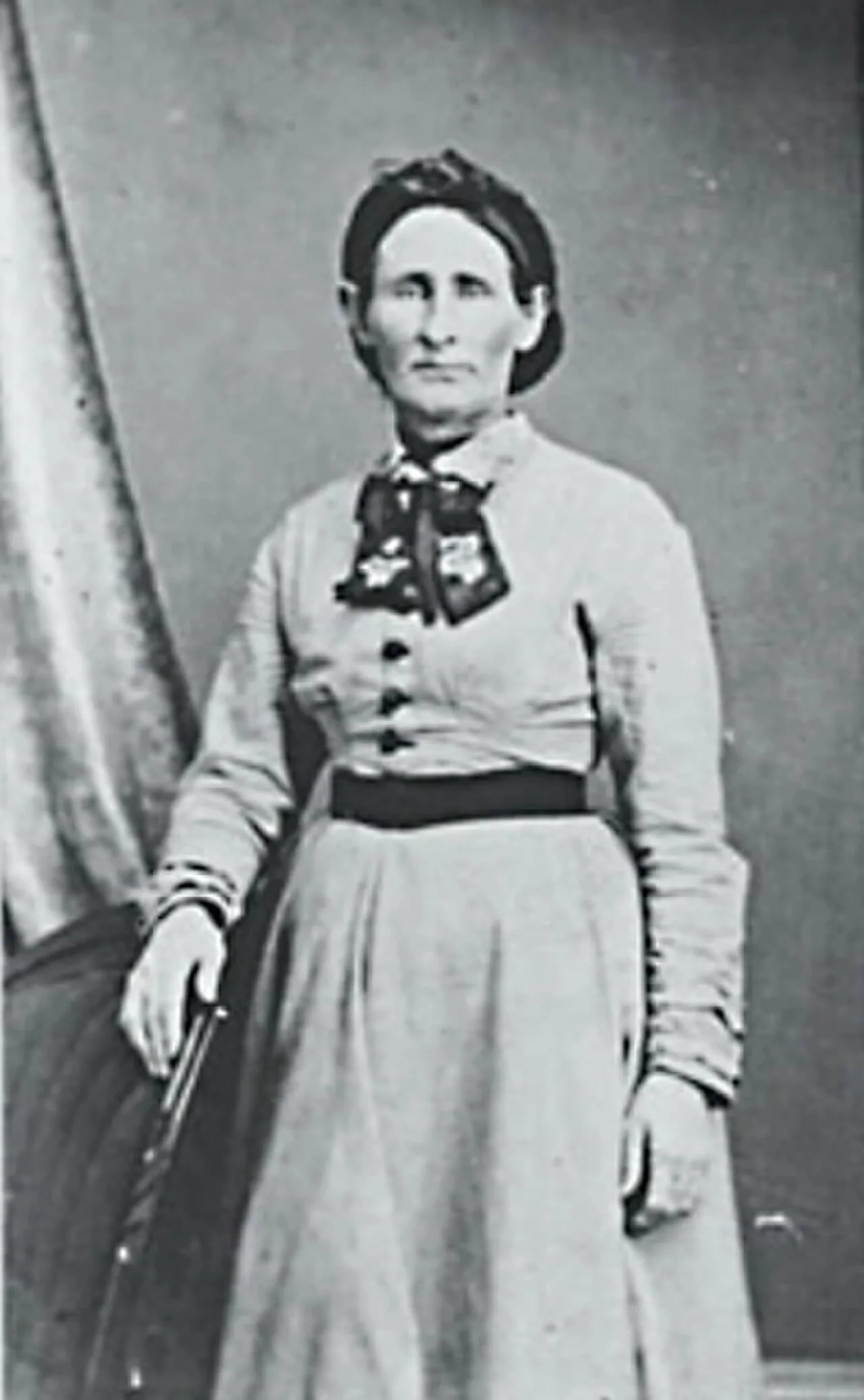 Portrait of Nancy Kelsey (1823–1896) – memorial page