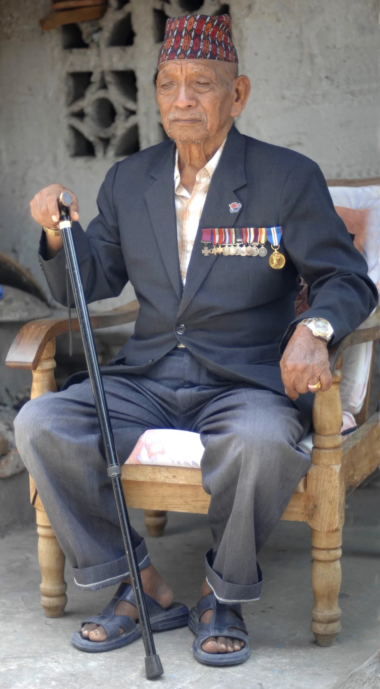 Porträt von Tul Bahadur Pun (1923–2011) – Gedenkseite