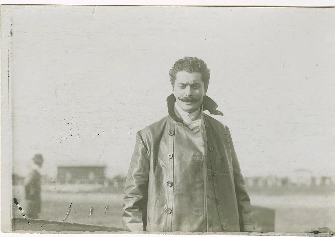 Portrait of Gian Felice Gino (1883–1918) – memorial page