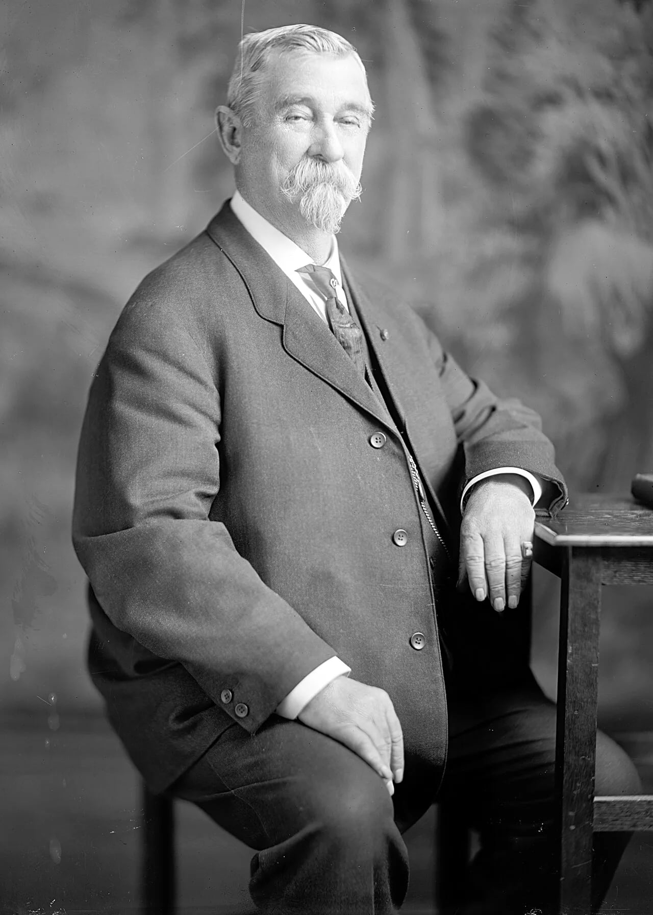 Portrait of Napoleon B. Thistlewood (1837–1915) – memorial page