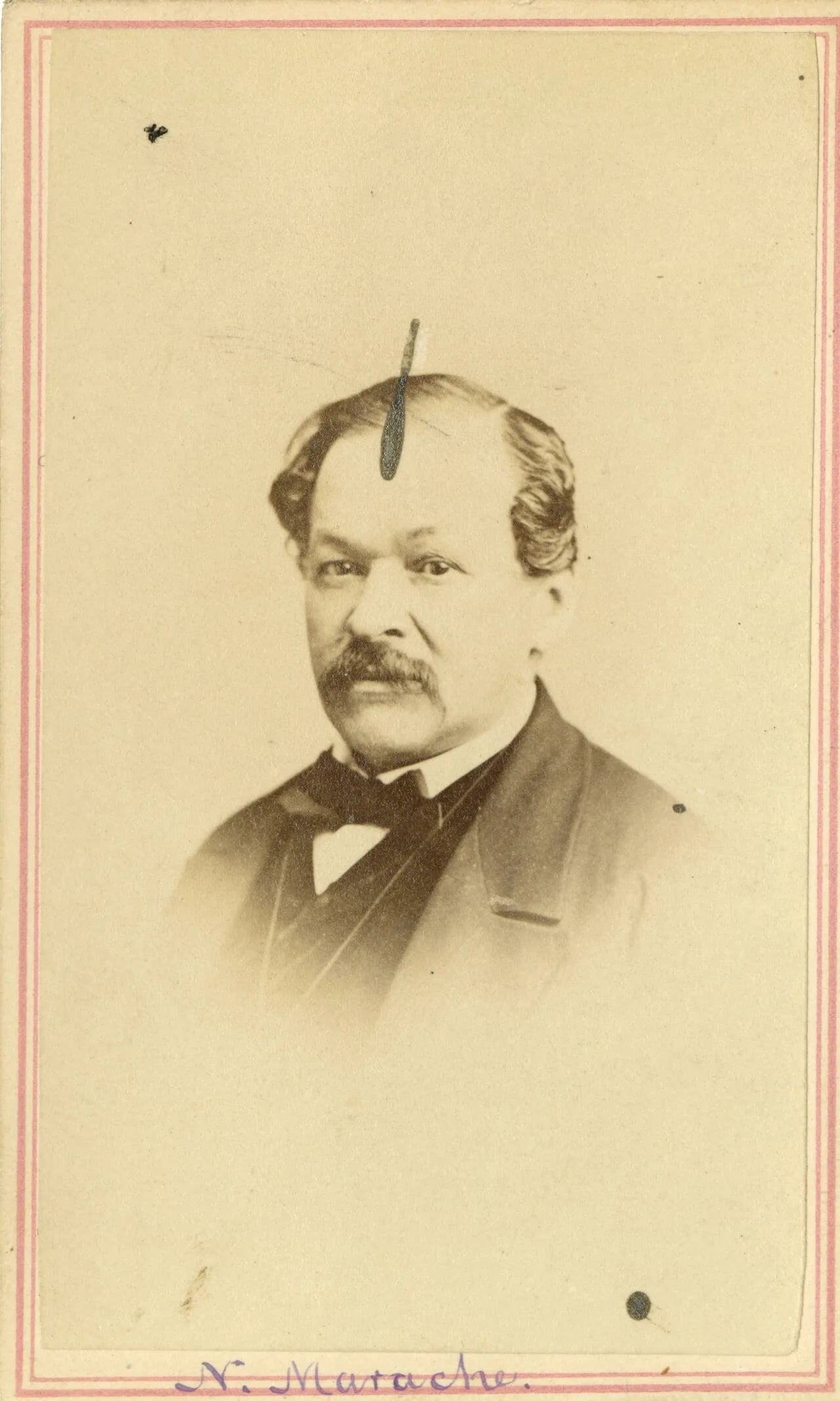 Porträt von Napoleon Marache (1818–1875) – Gedenkseite