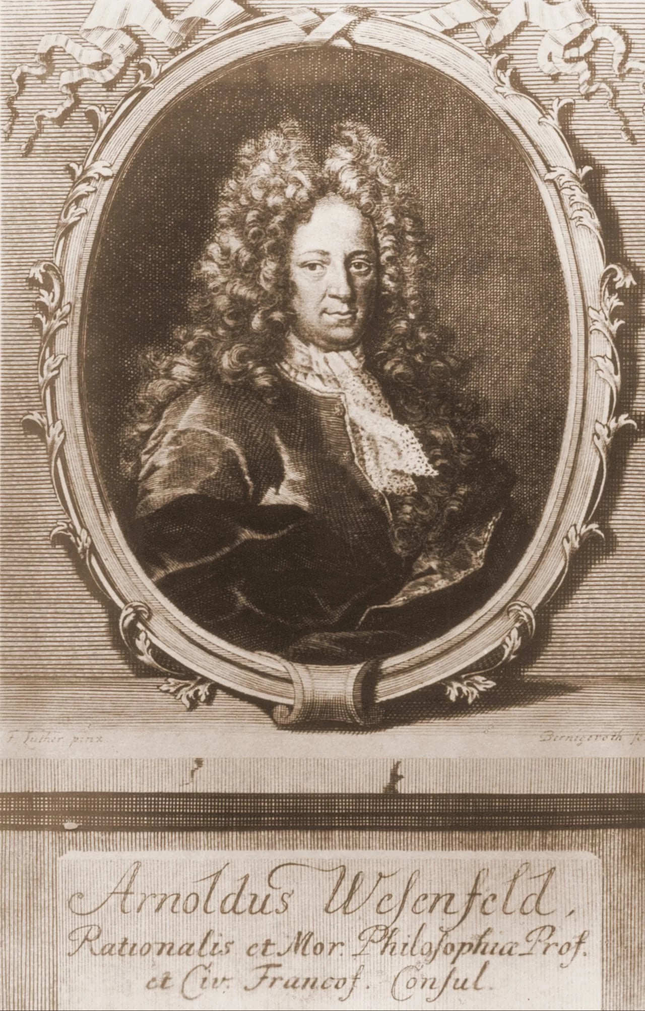 Portrait of Arnold Wesenfeld (1664–1727) – memorial page