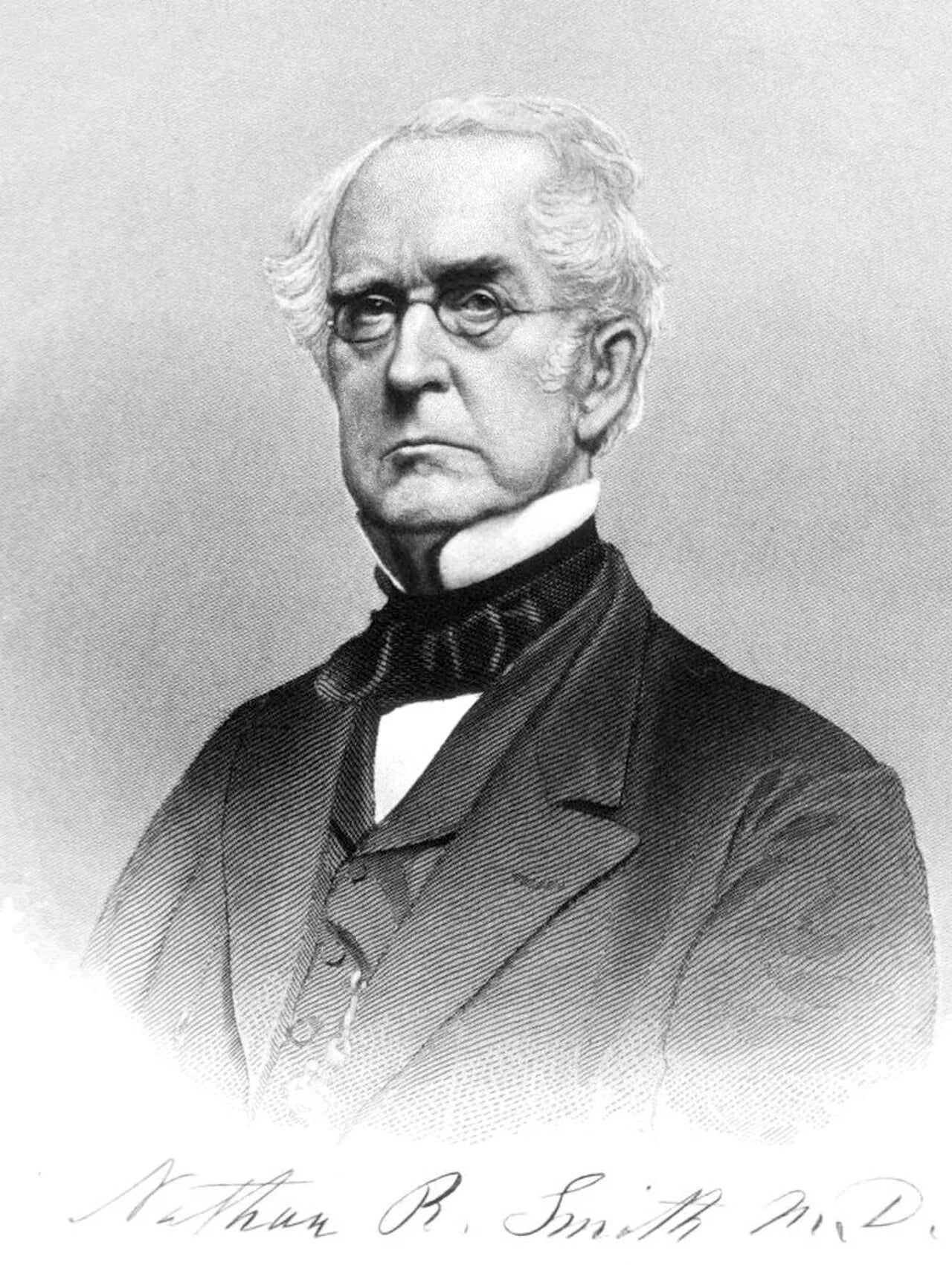 Portrait of Nathan Ryno Smith (1797–1877) – memorial page