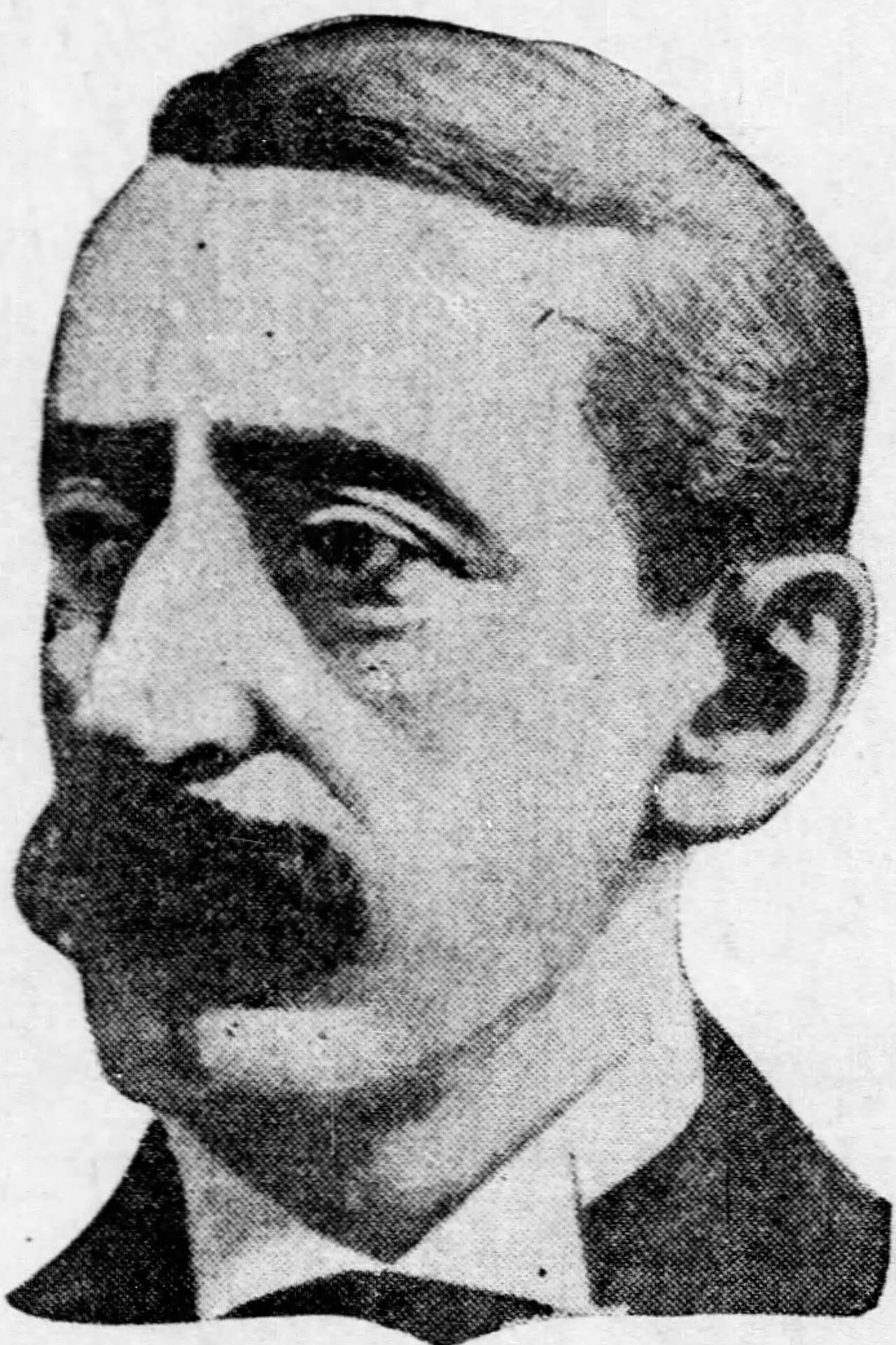 Porträt von Nathaniel Ewing (1848–1914) – Gedenkseite