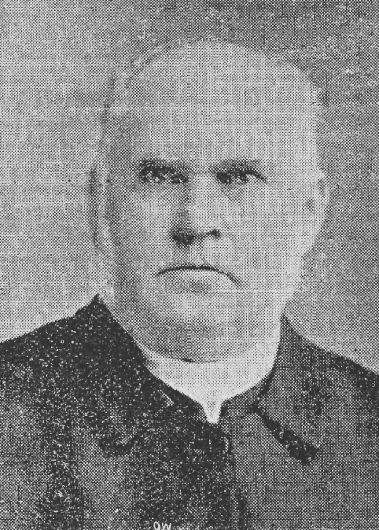 Porträt von Nathaniel Jones (1832–1905) – Gedenkseite