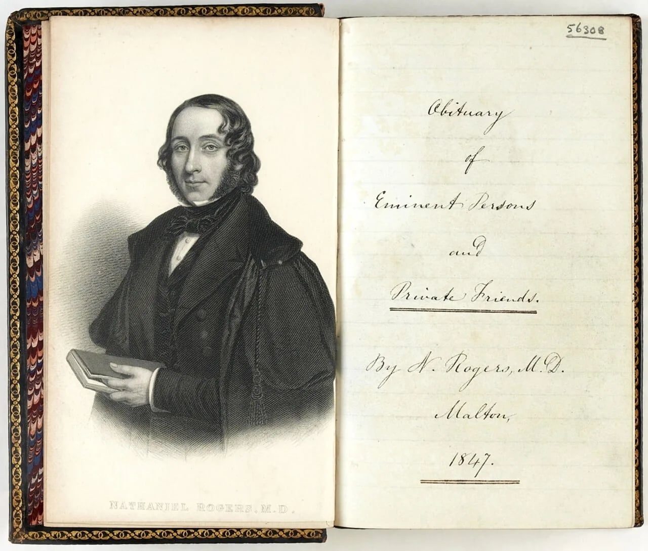 Portrait of Nathaniel Rogers (1808–1884) – memorial page